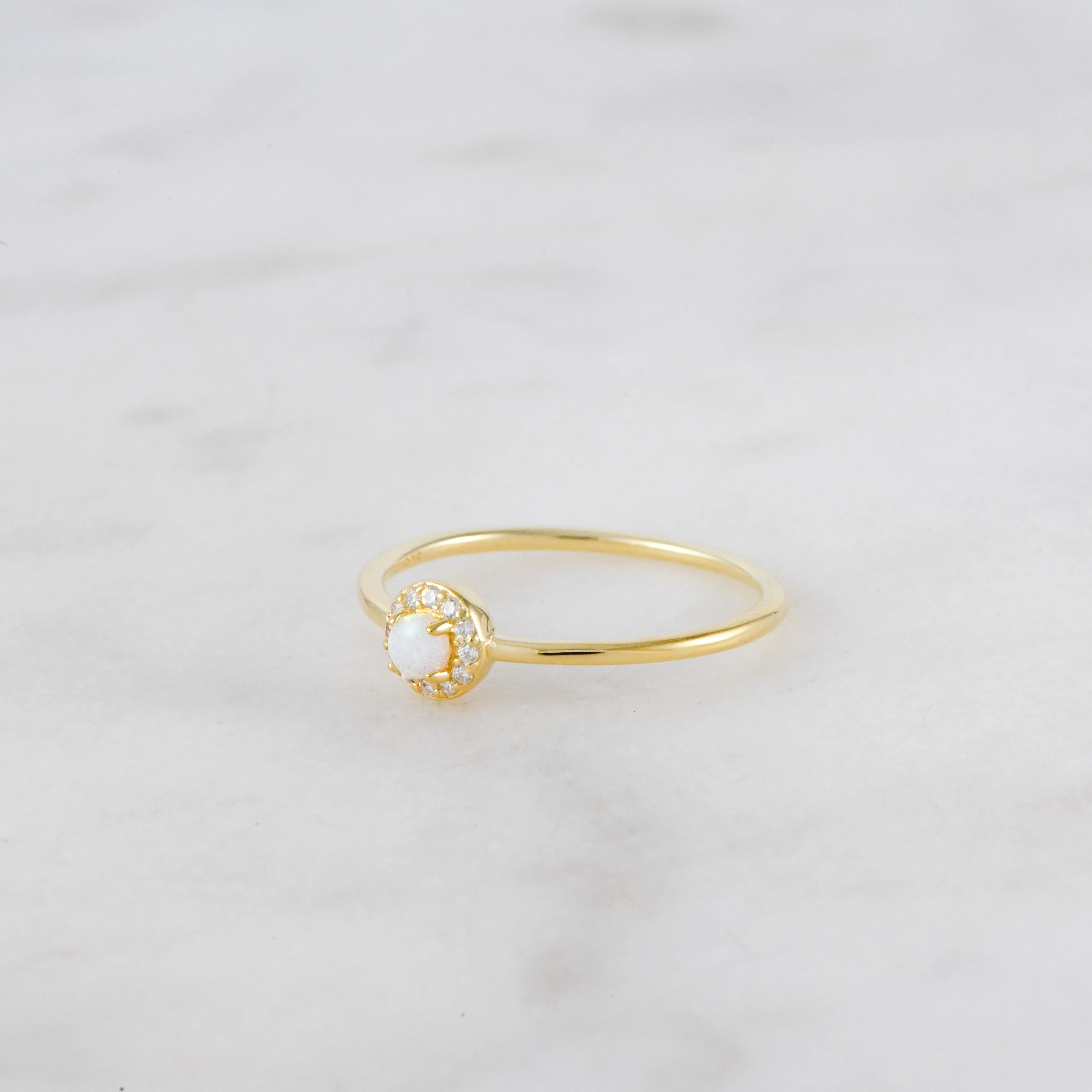 Solitaire Opal Ring - Image 5