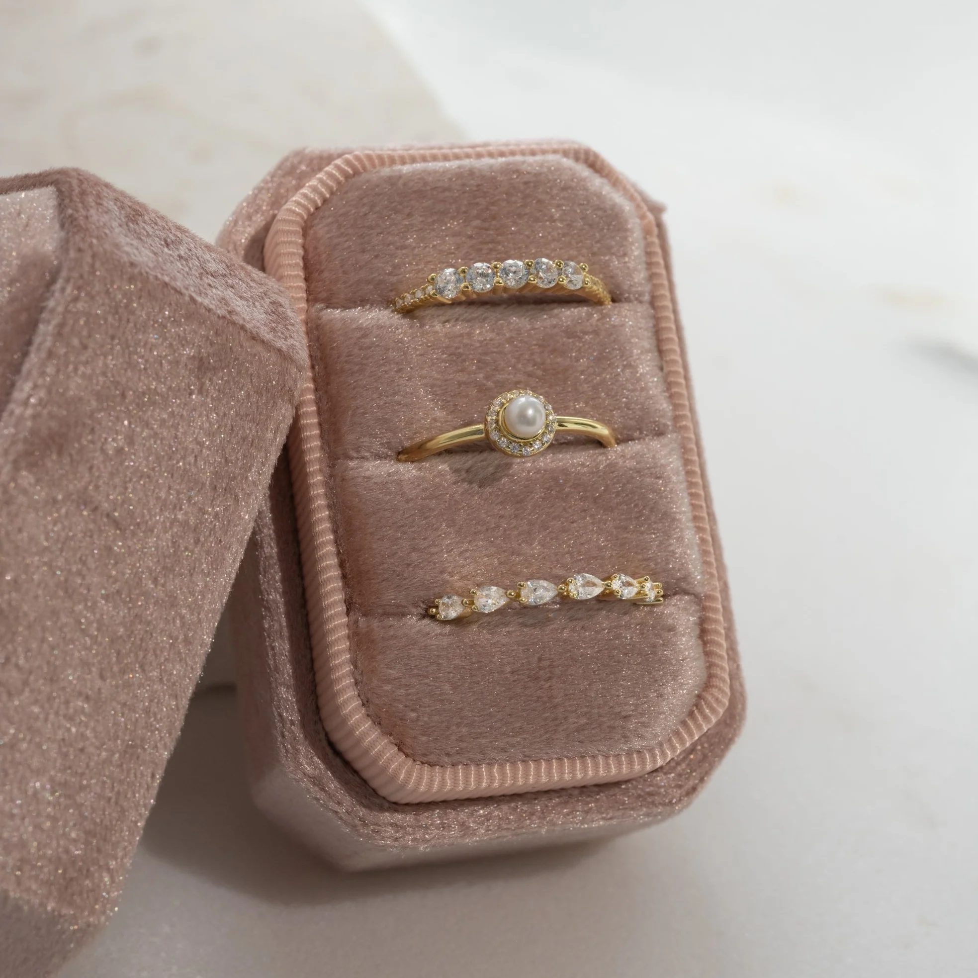 Solitaire Pearl Ring - Image 6
