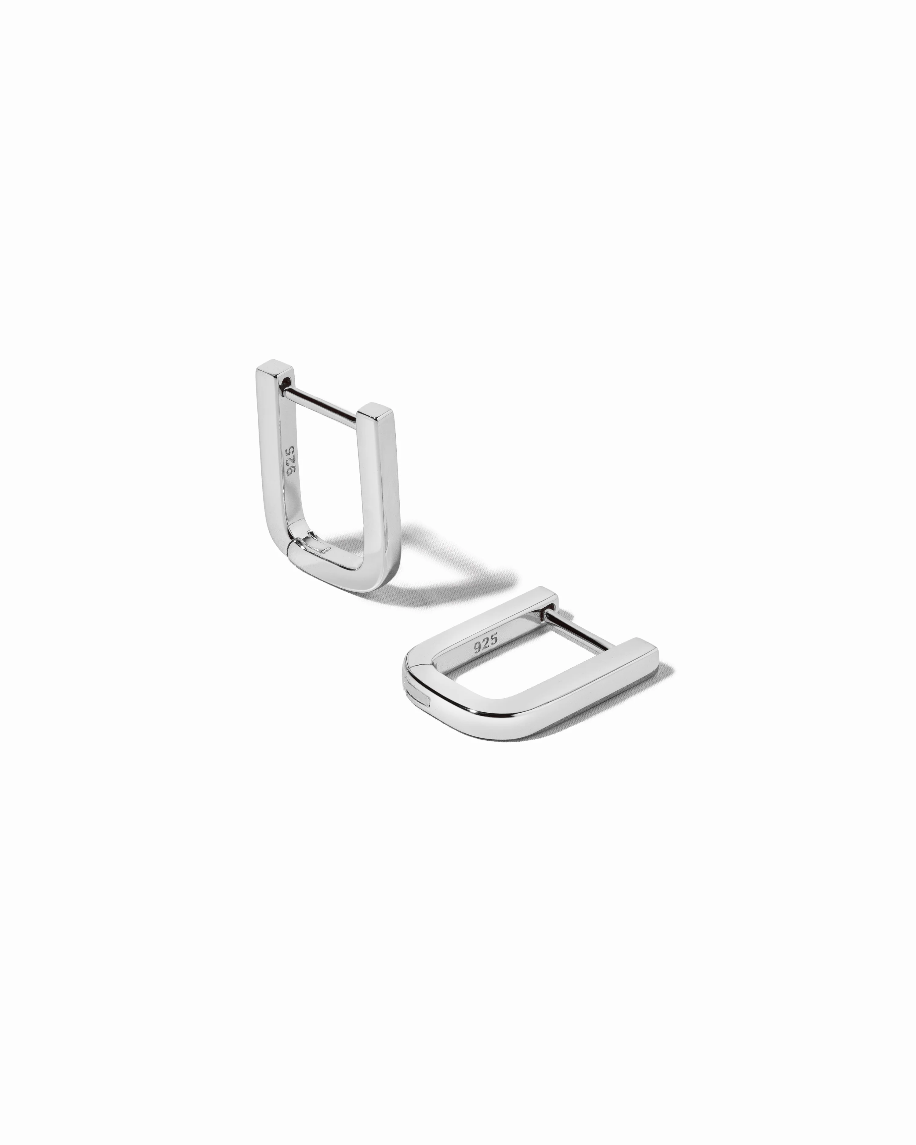 Square Hoop Earrings - Image 3