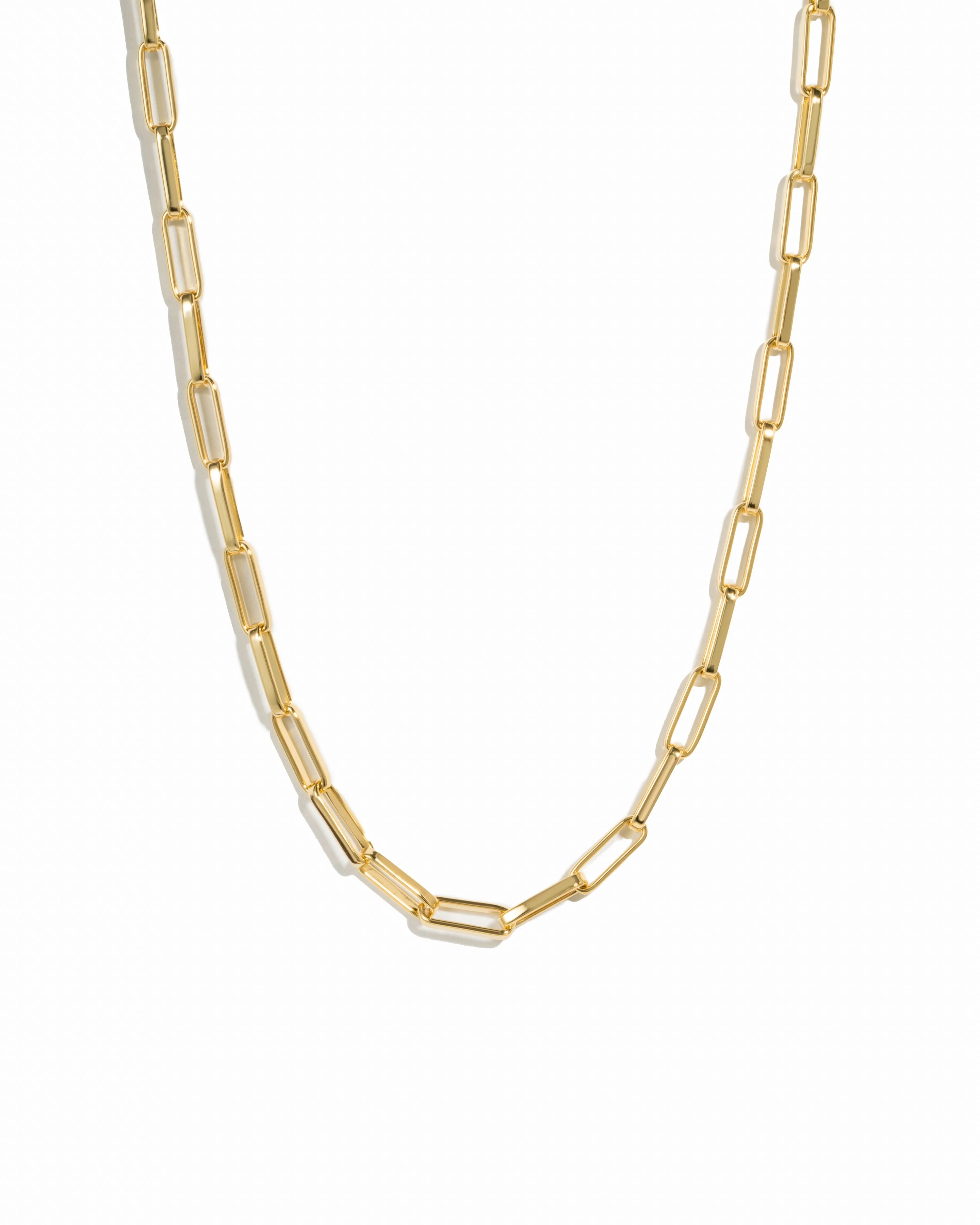 Square Paperclip Necklace