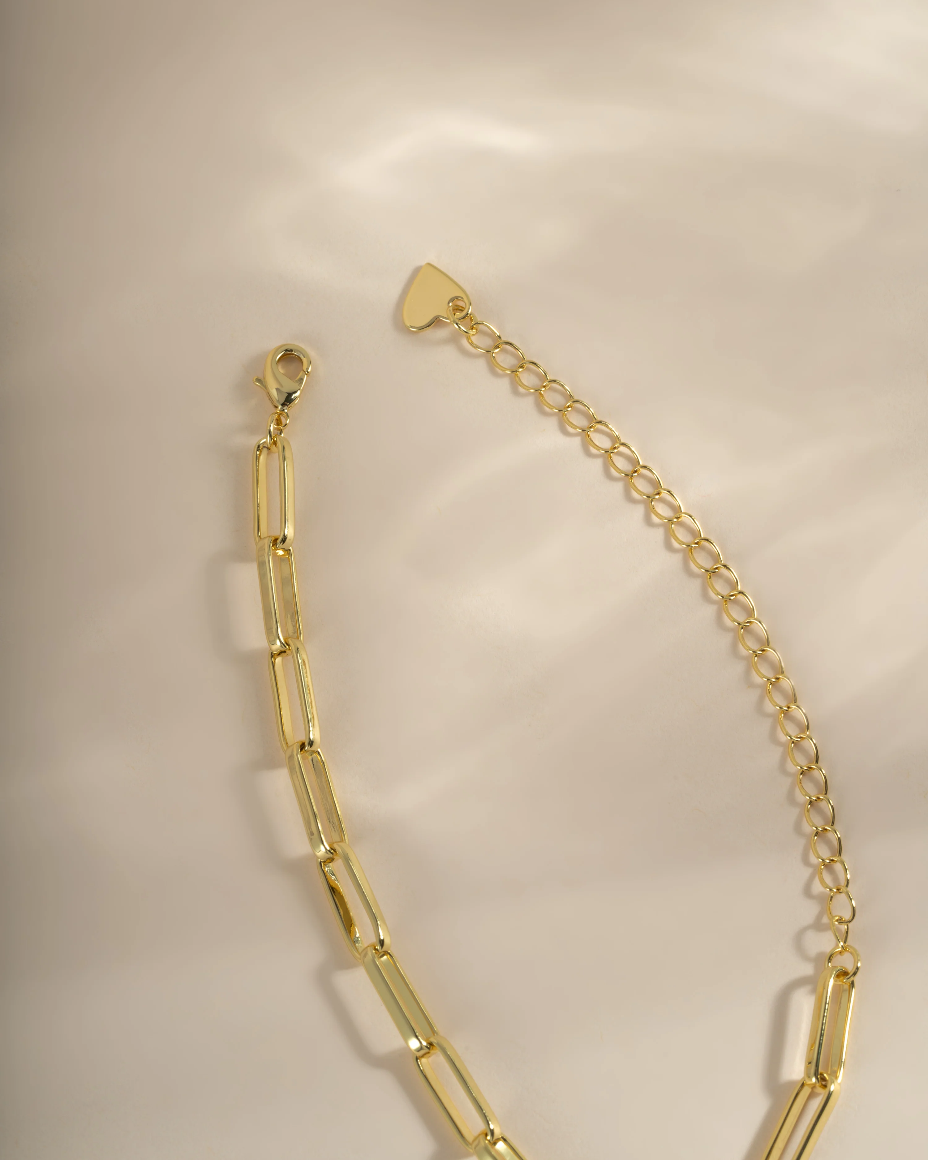 Square Paperclip Necklace - Image 3