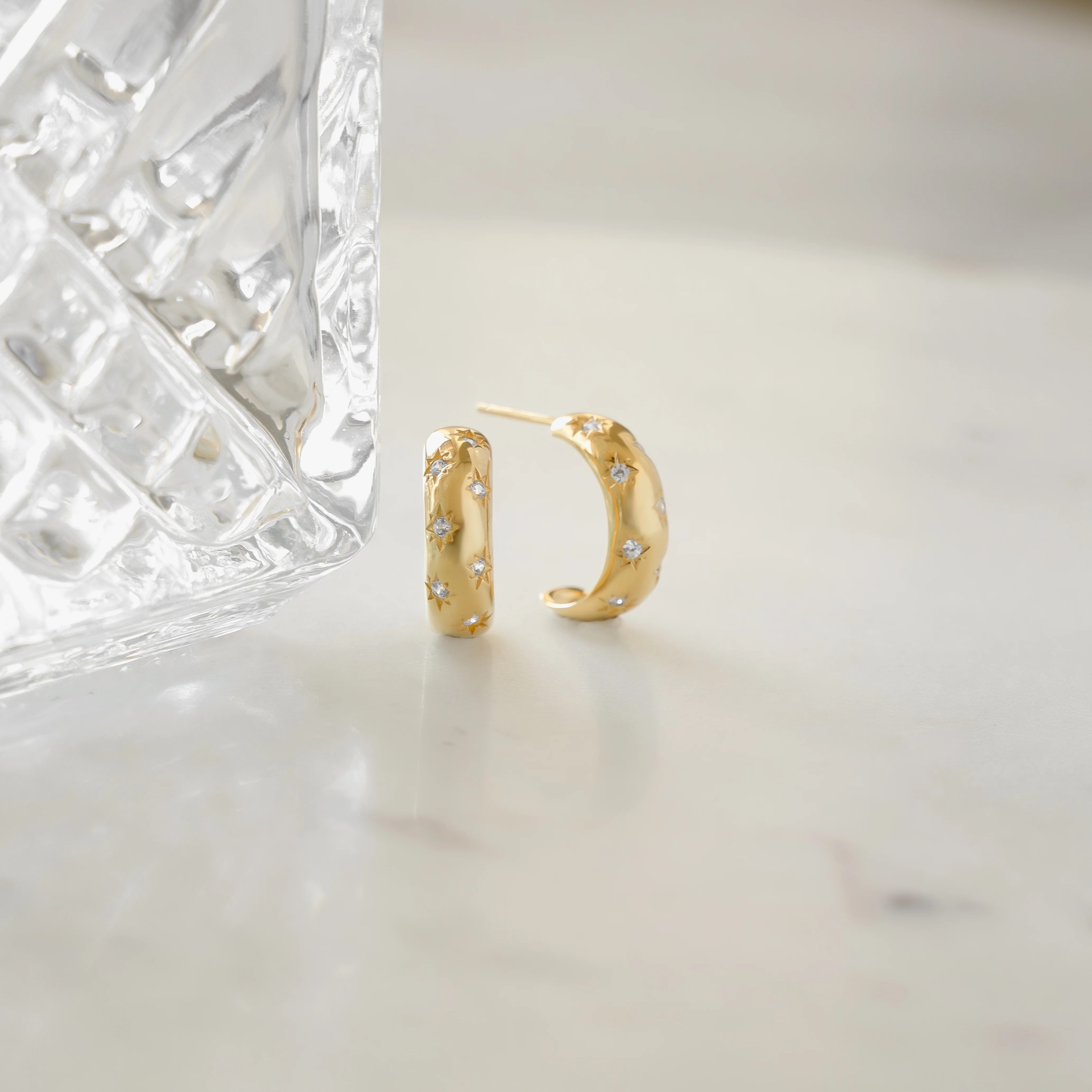 Starburst Dome Hoops - Image 5