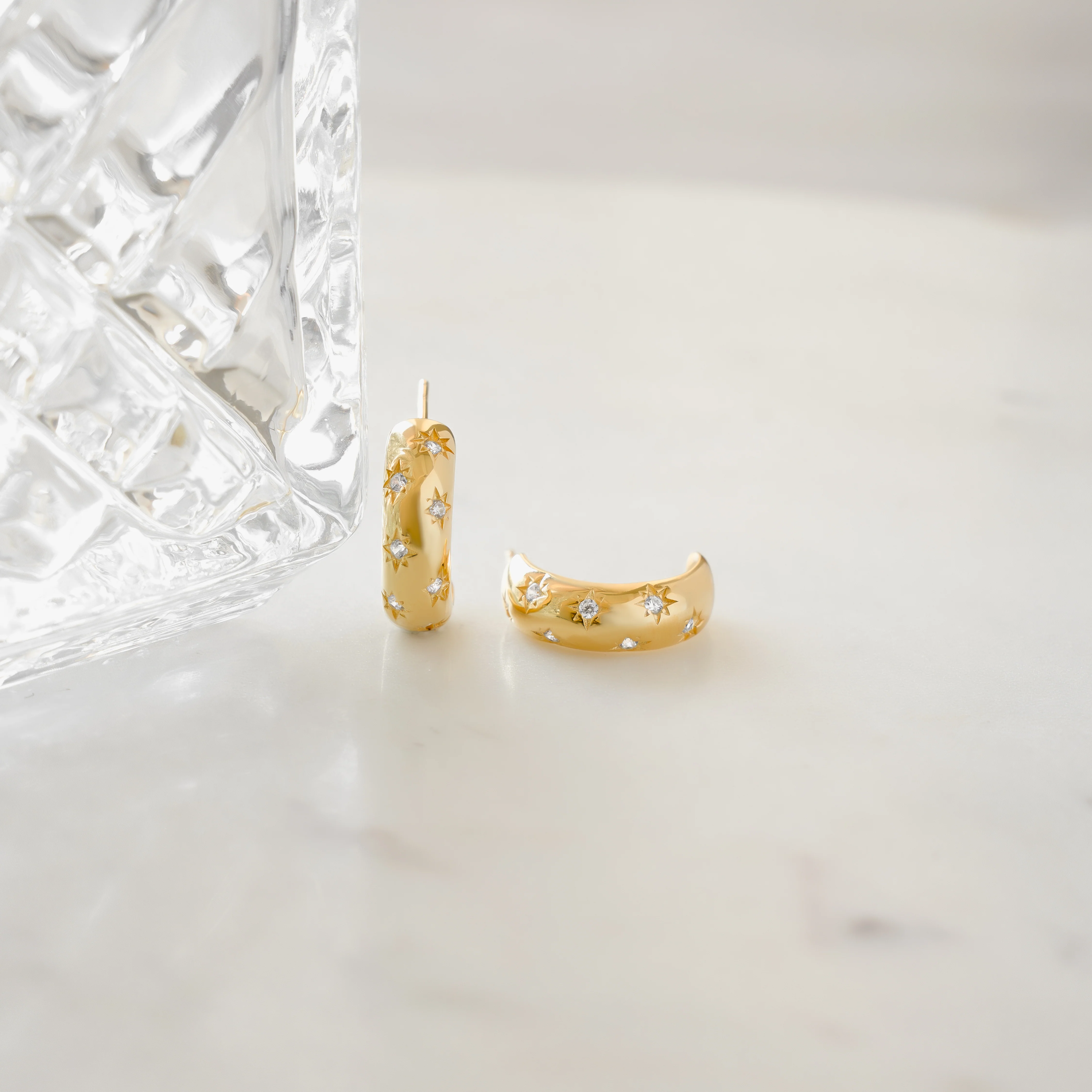 Starburst Dome Hoops - Image 6