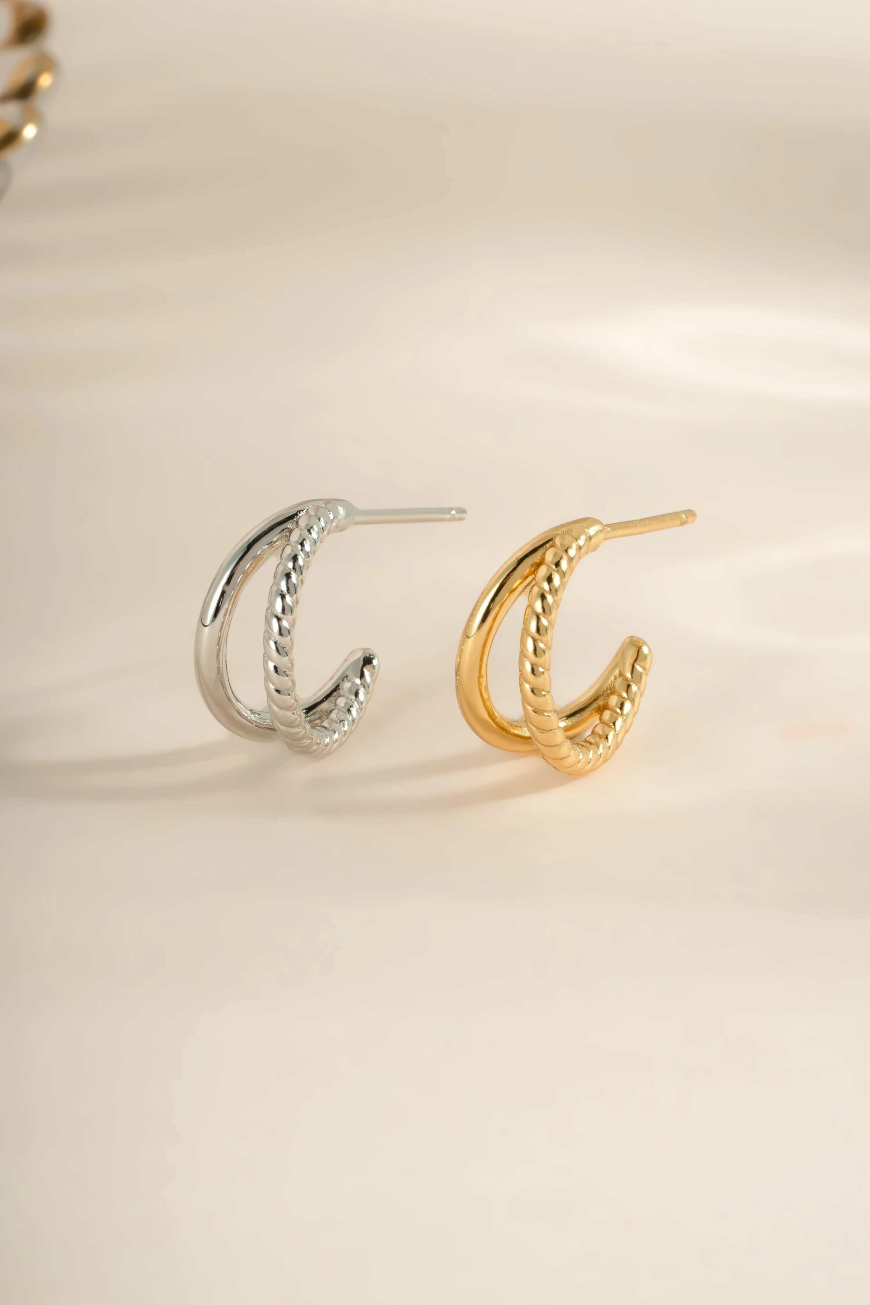Stella Hoop Earrings - Image 3