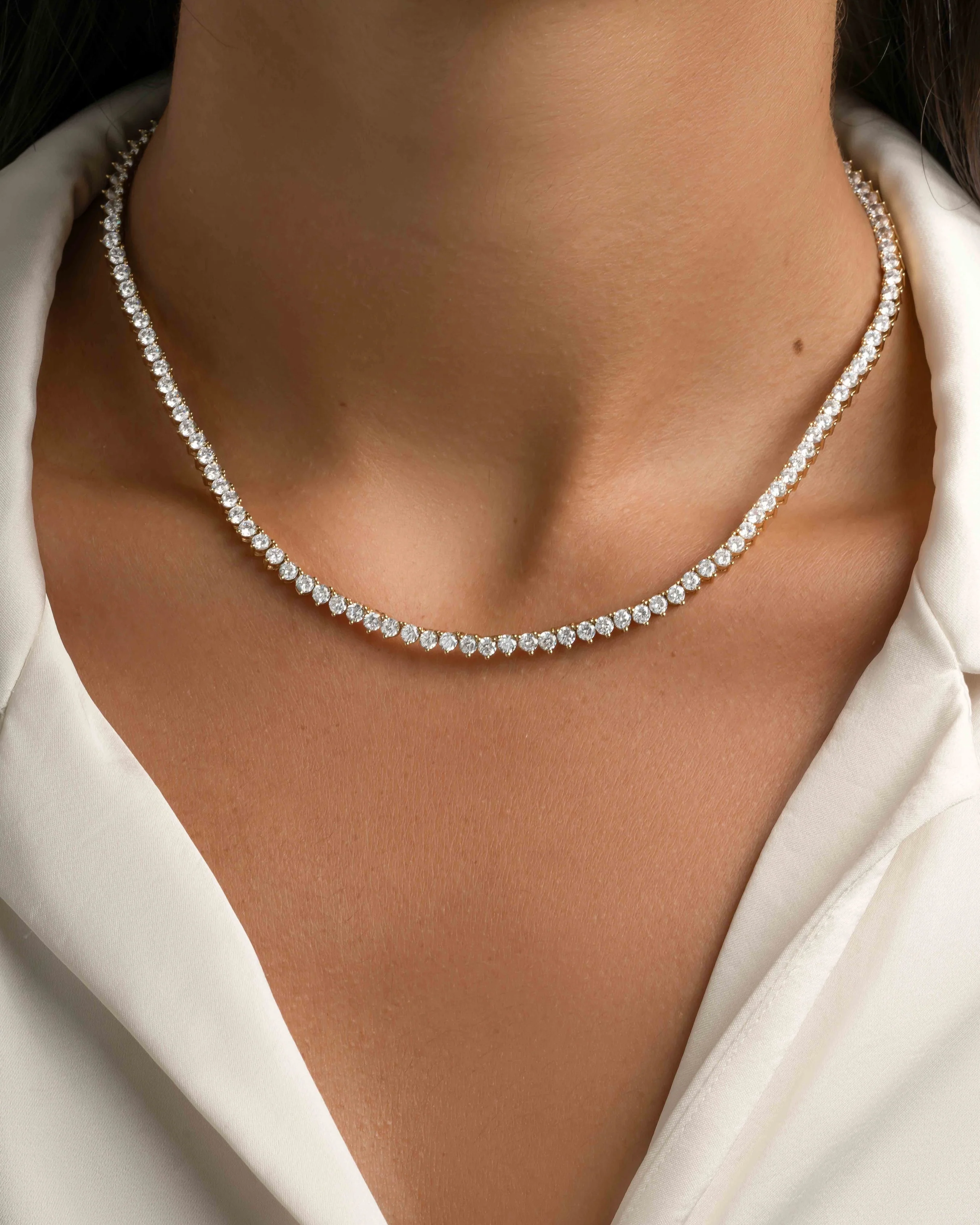 Stella Tennis Necklace - Image 2