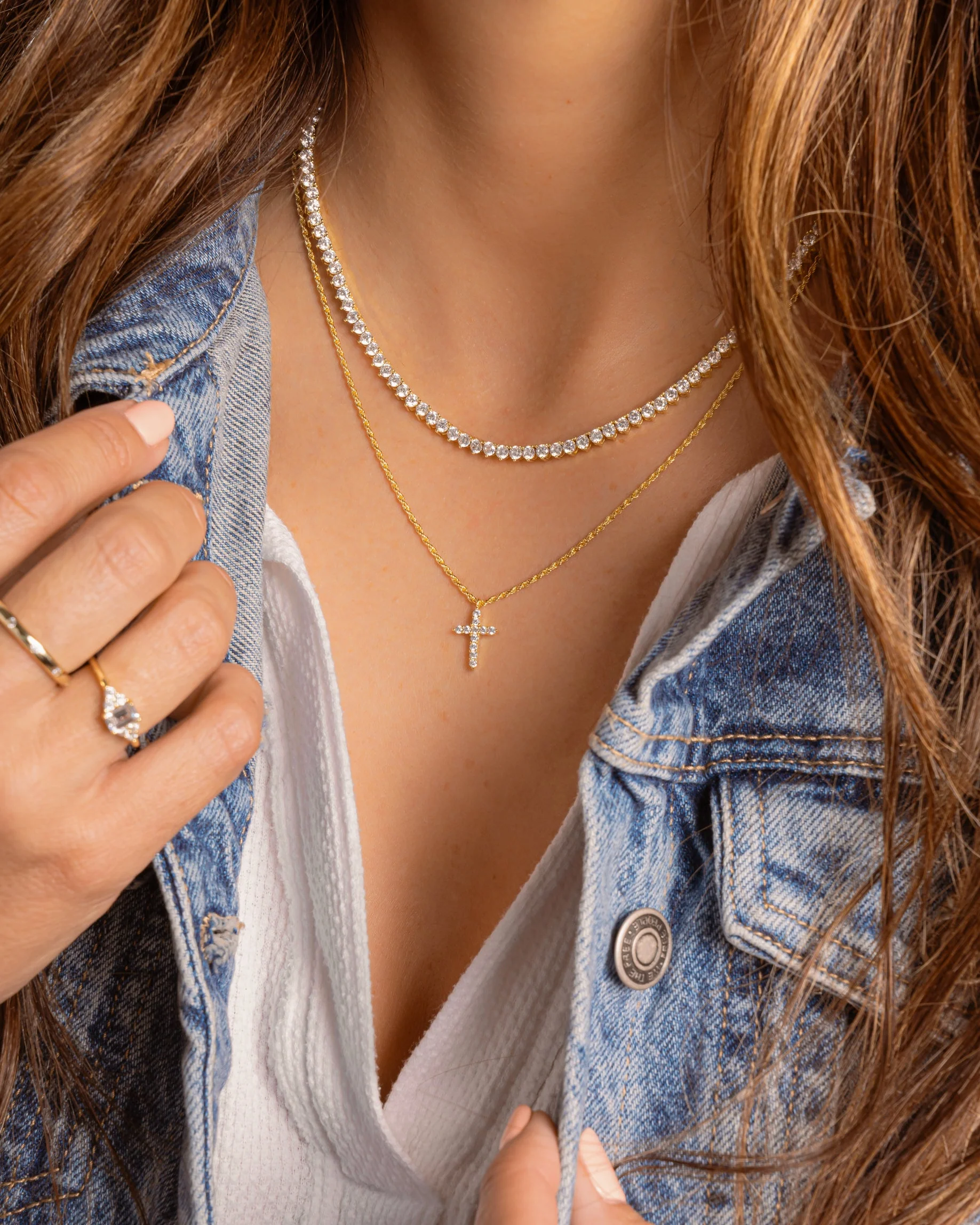 Stella Tennis Necklace - Image 6