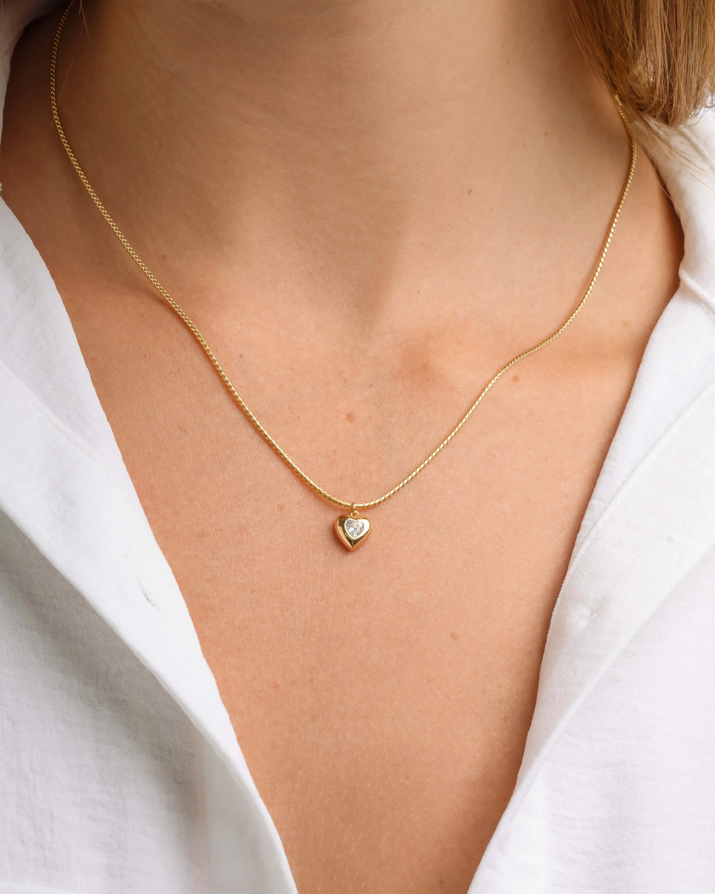Stephy Heart Pendant Necklace - Image 2