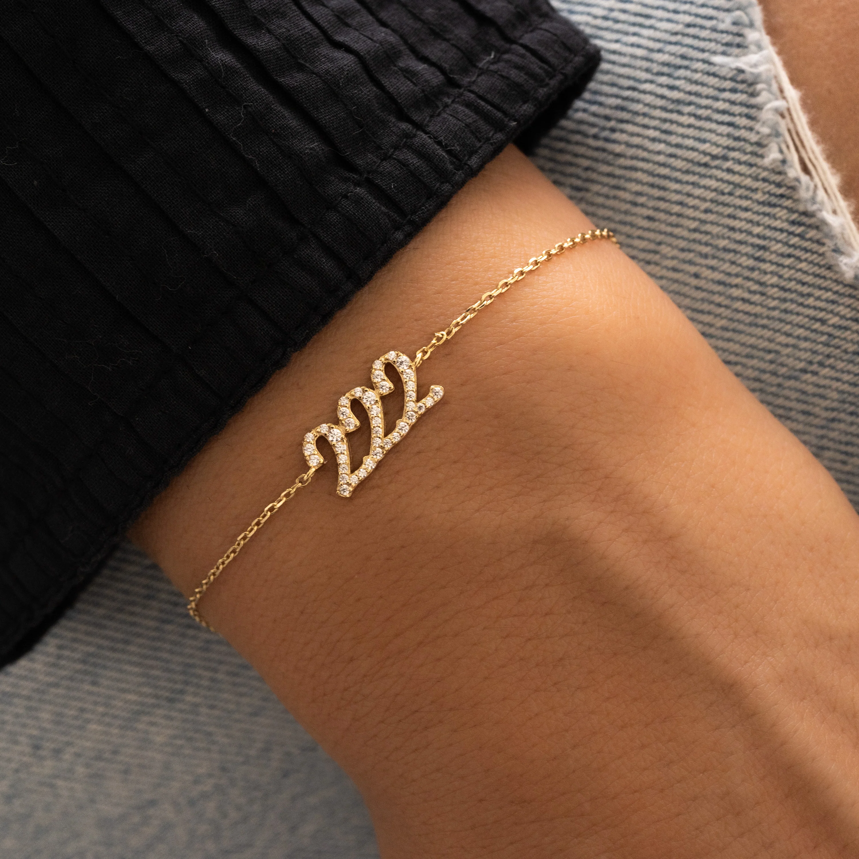 Studded 222 Bracelet - Image 2