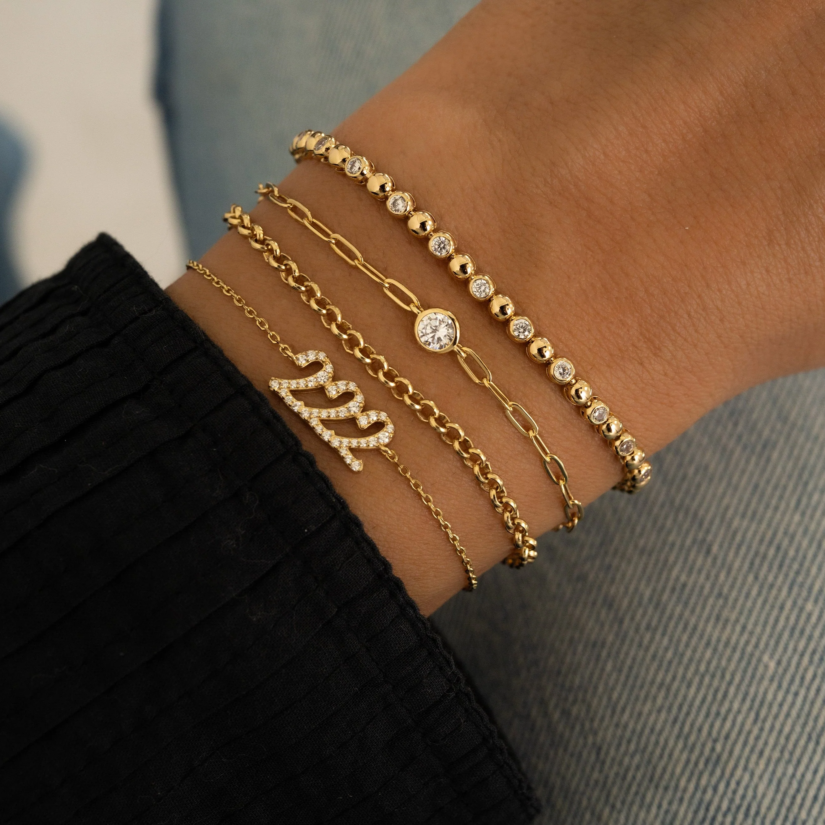 Studded 222 Bracelet - Image 7
