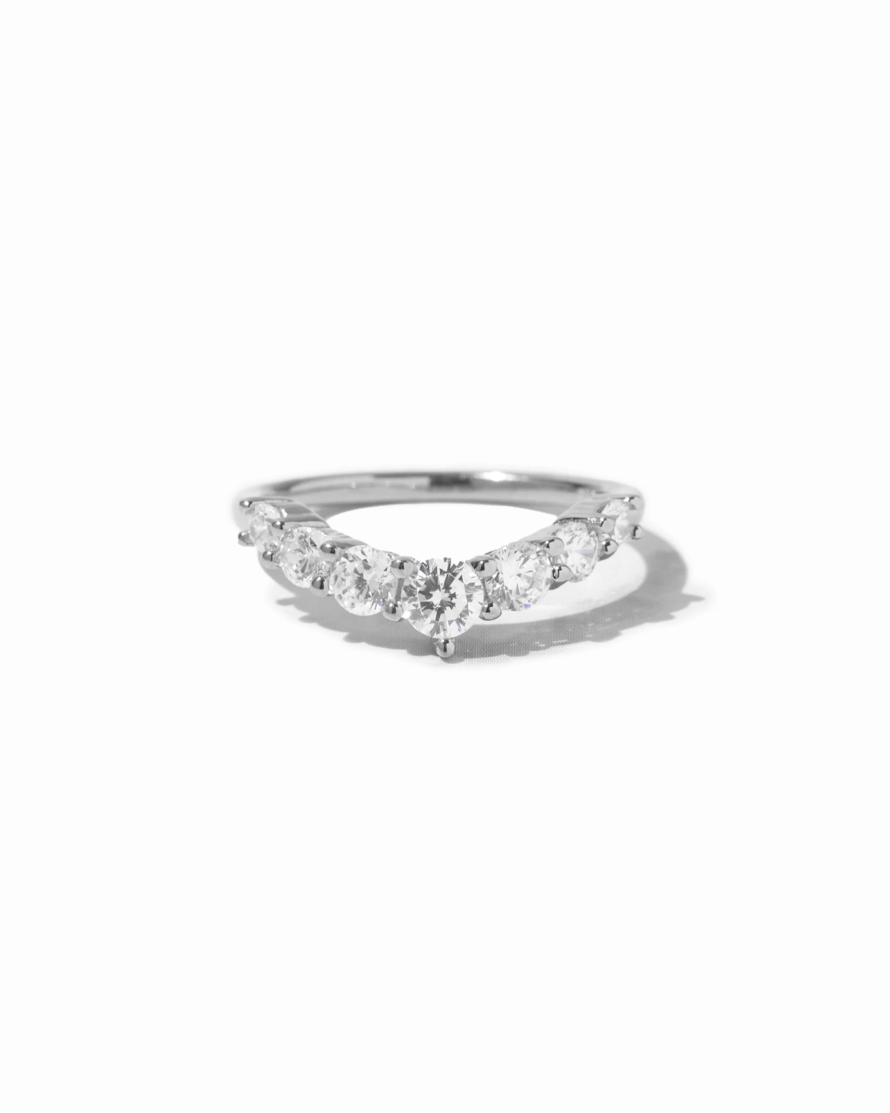 Studded Chevron Ring - Image 3