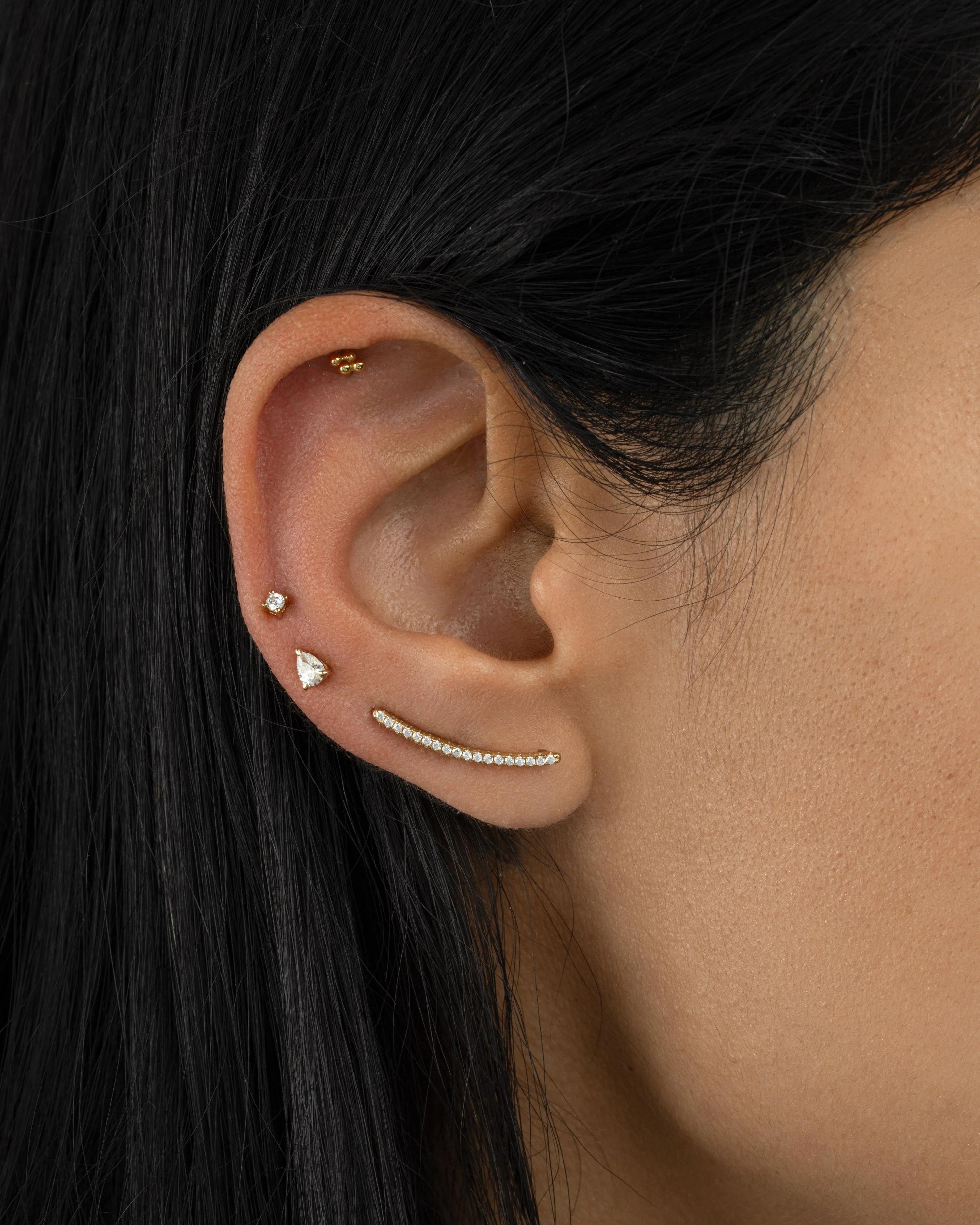 Studded Ear Climber - Image 6