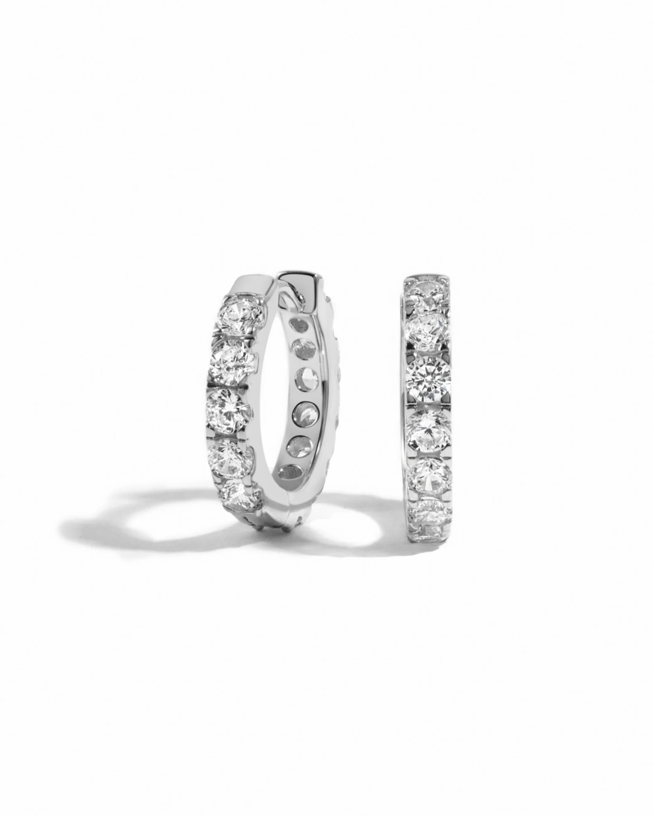 Studded Hoop Earrings - Image 9