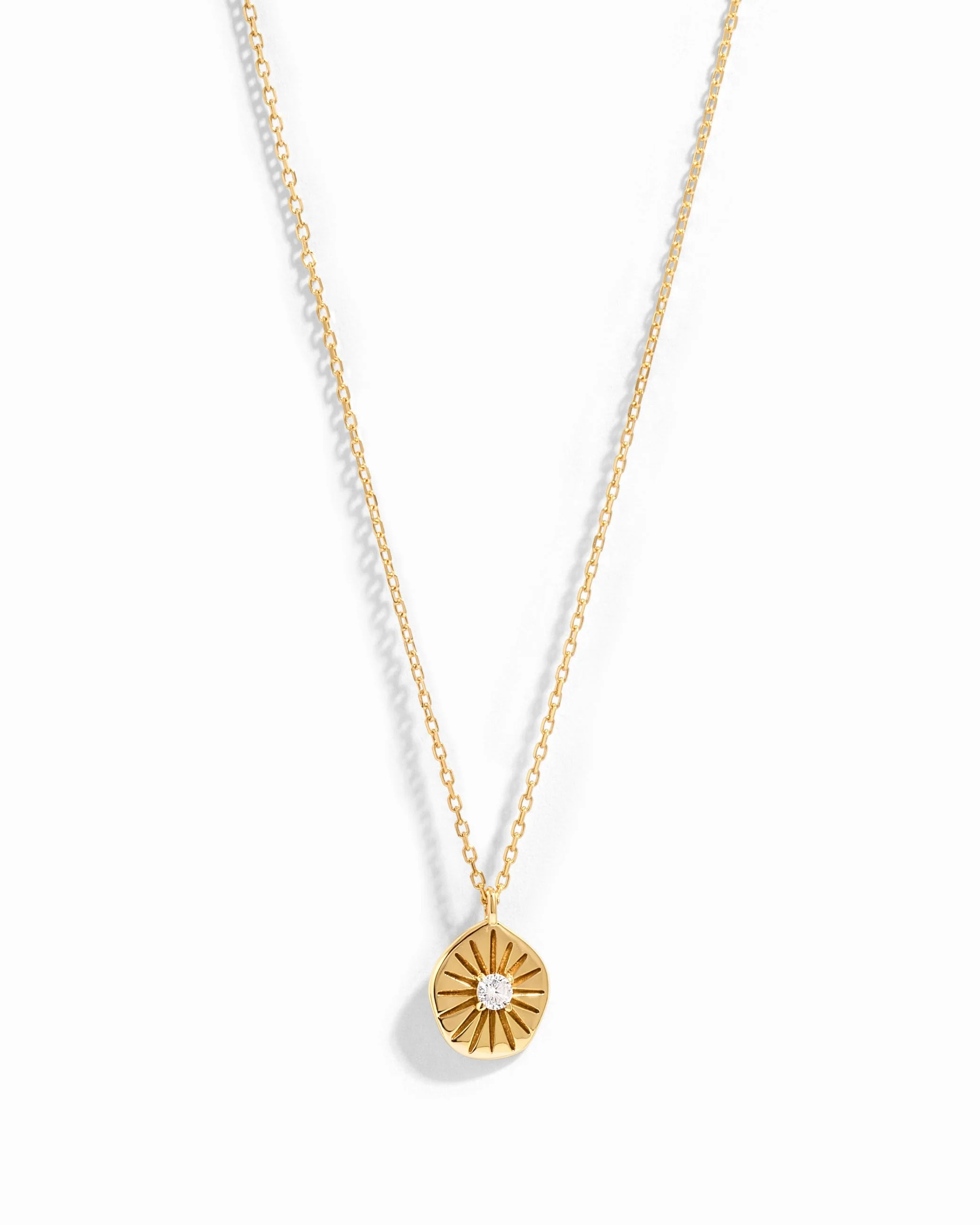 Sunburst Medallion Necklace