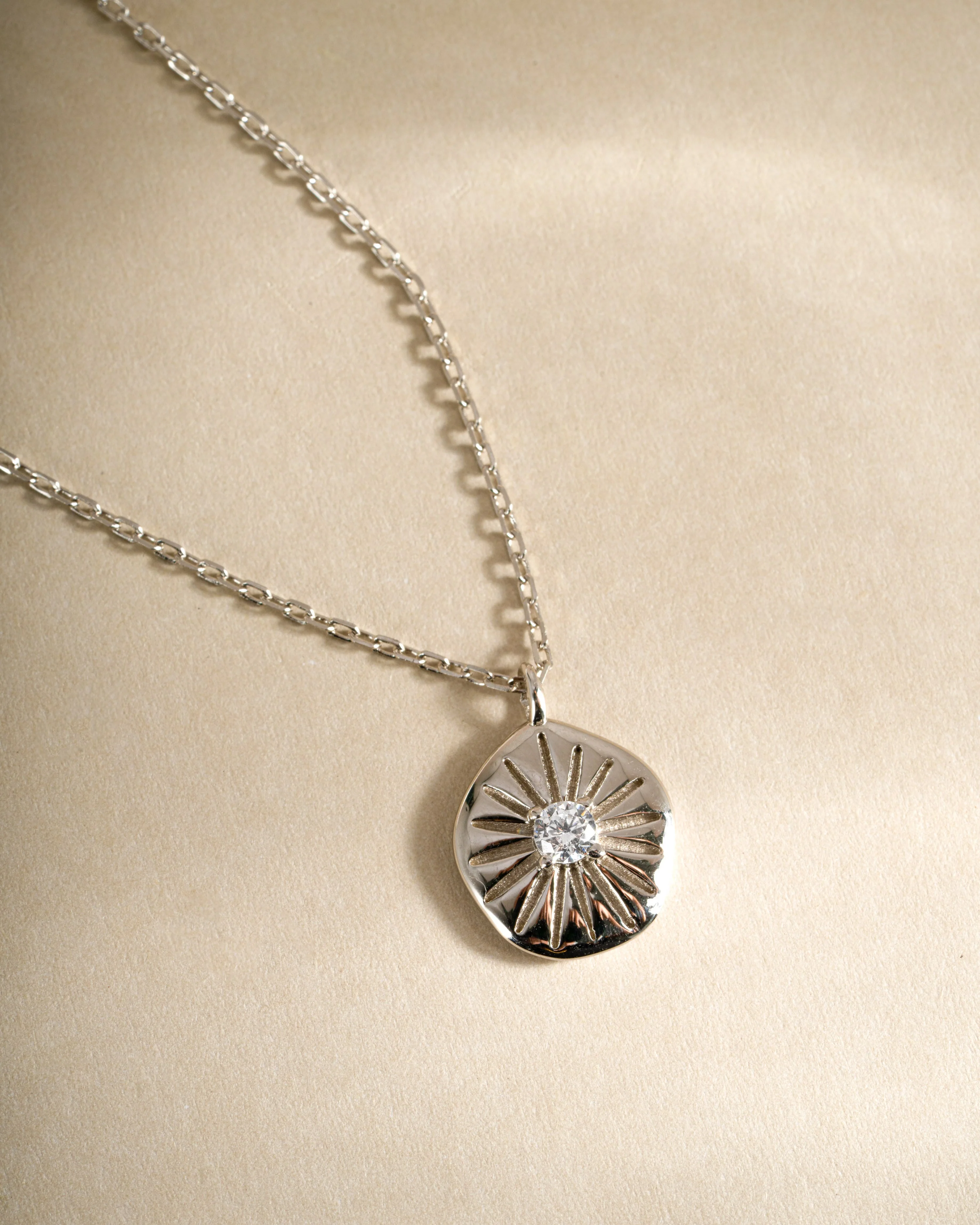 Sunburst Medallion Necklace - Image 8
