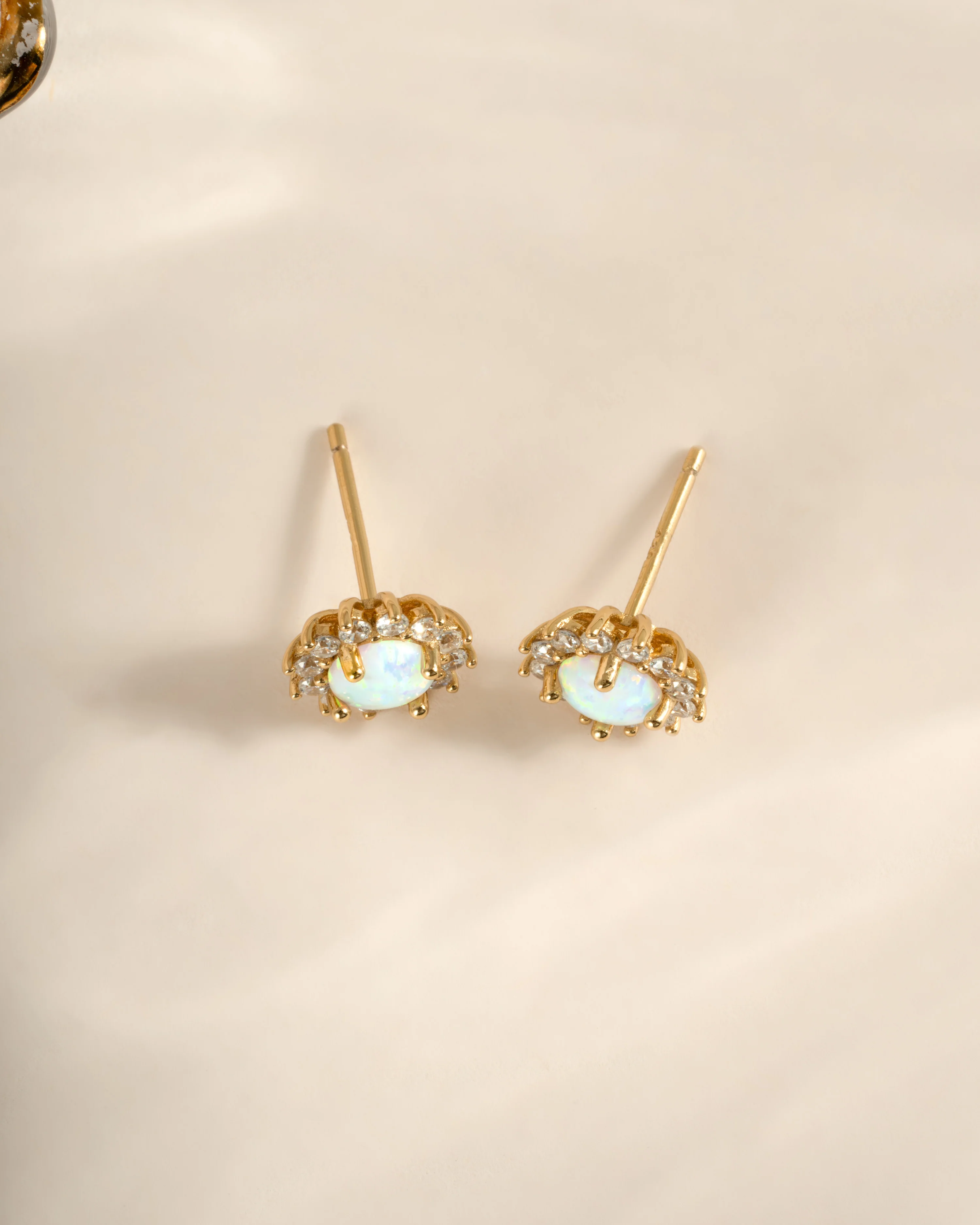 Sunburst Opal Halo Studs - Image 5