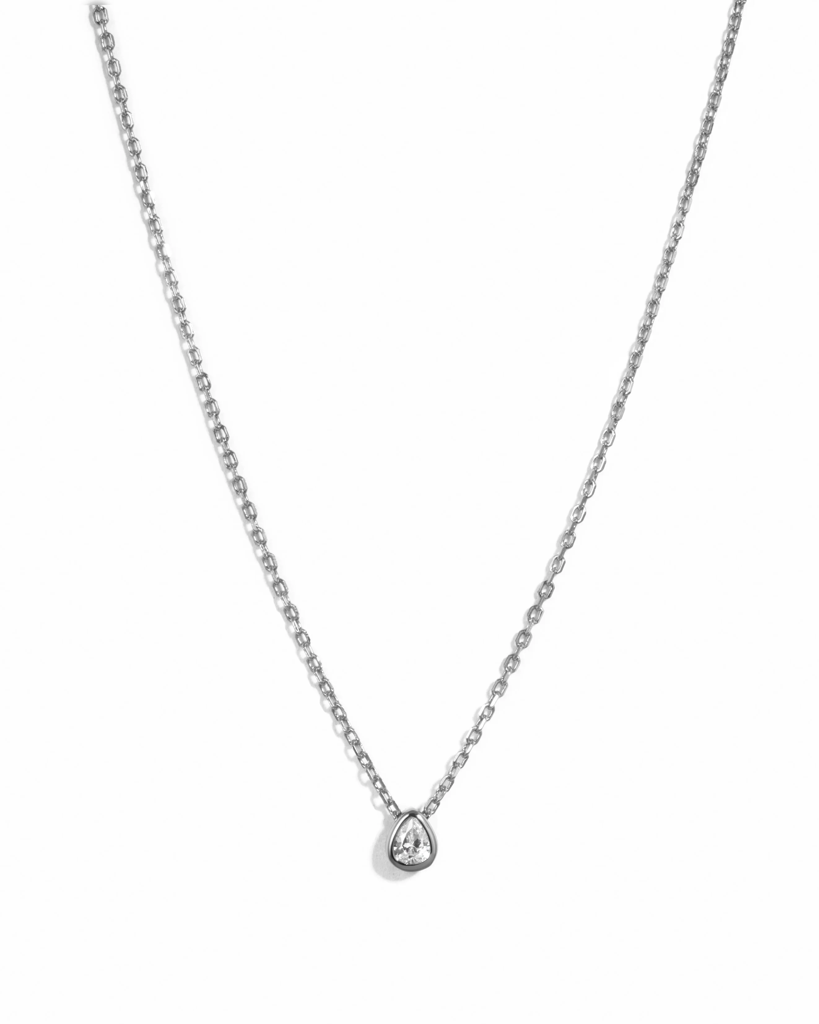 Tear Drop Pendant Necklace - Image 11