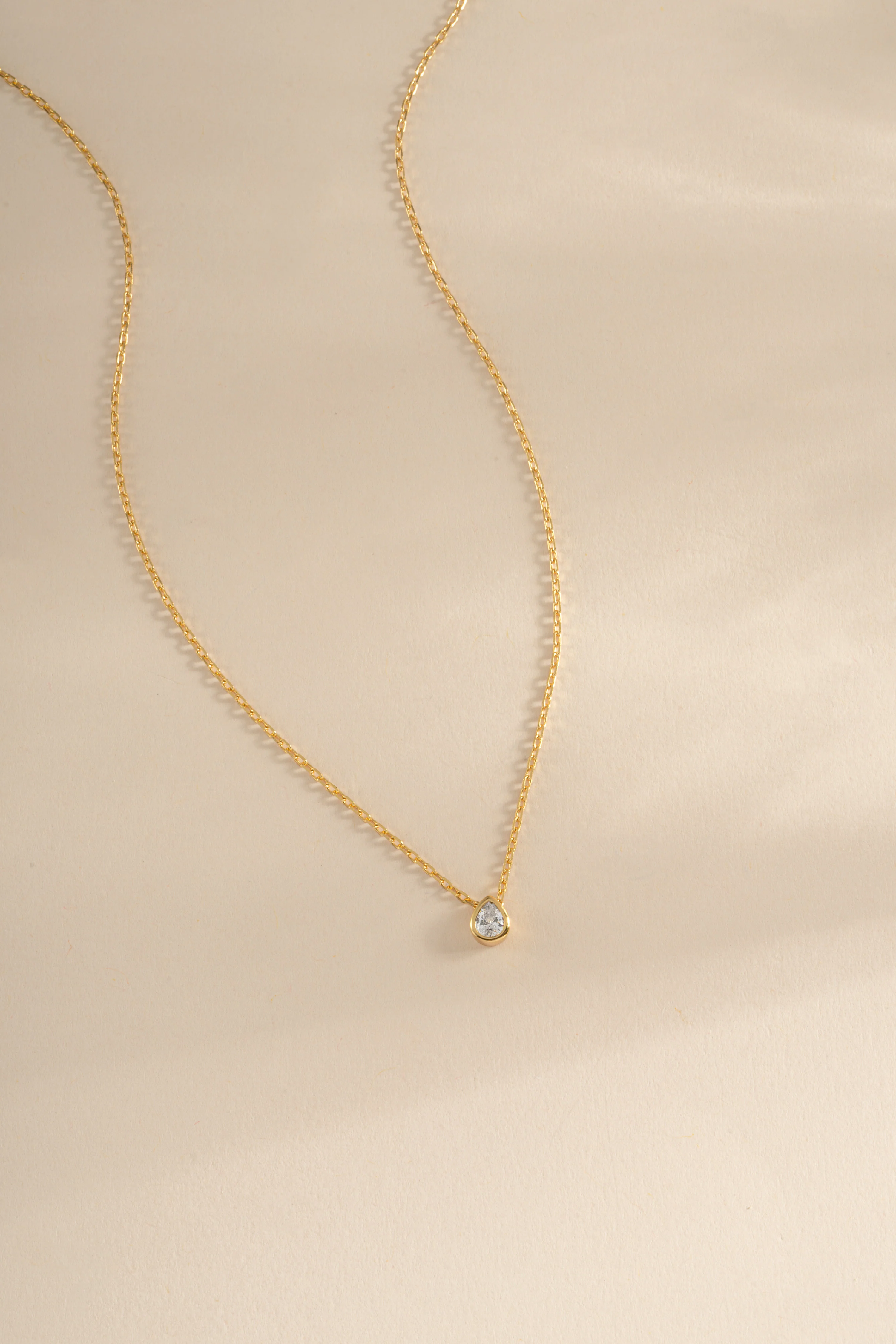 Tear Drop Pendant Necklace - Image 9