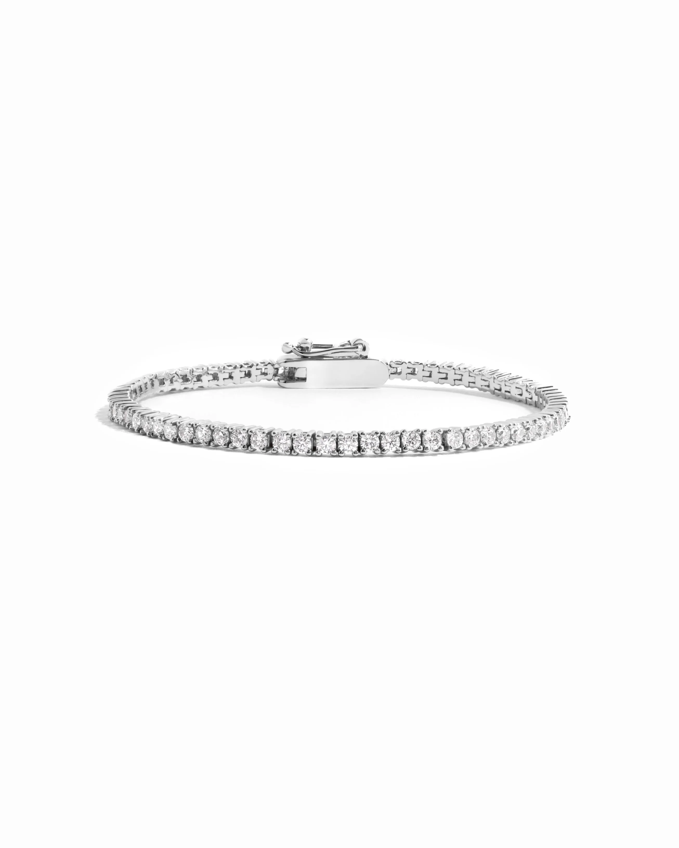 Tennis Bracelet w Latch - Image 3