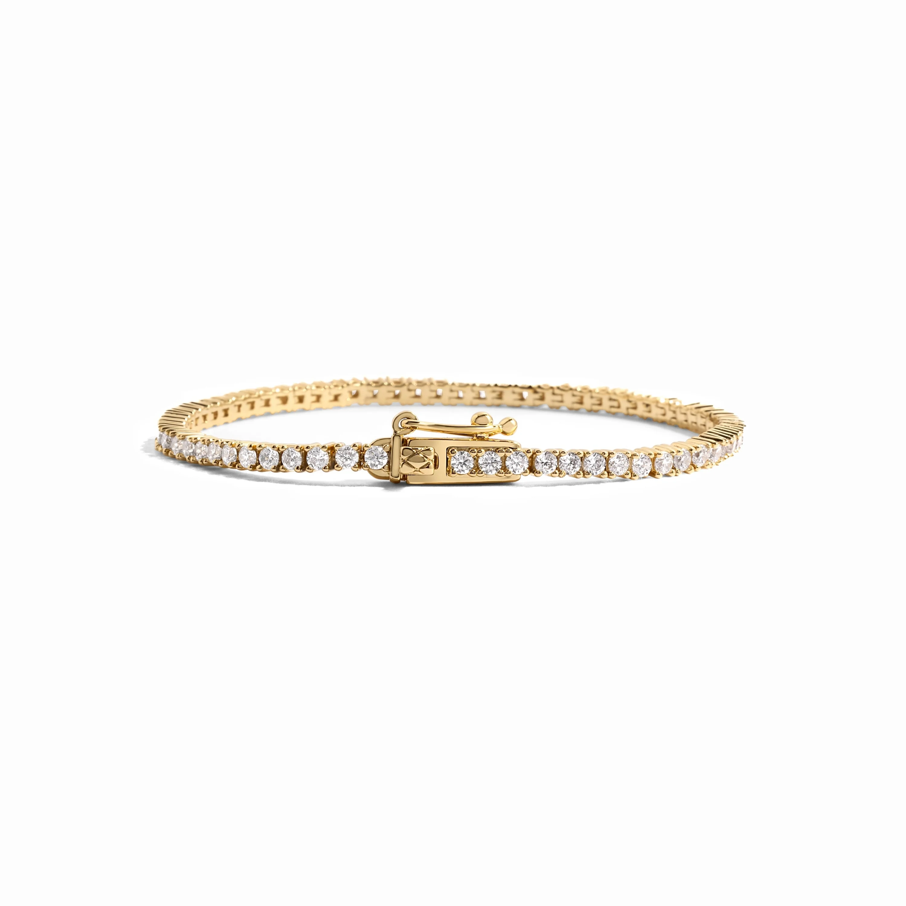 Tennis Bracelet w Latch - Image 6