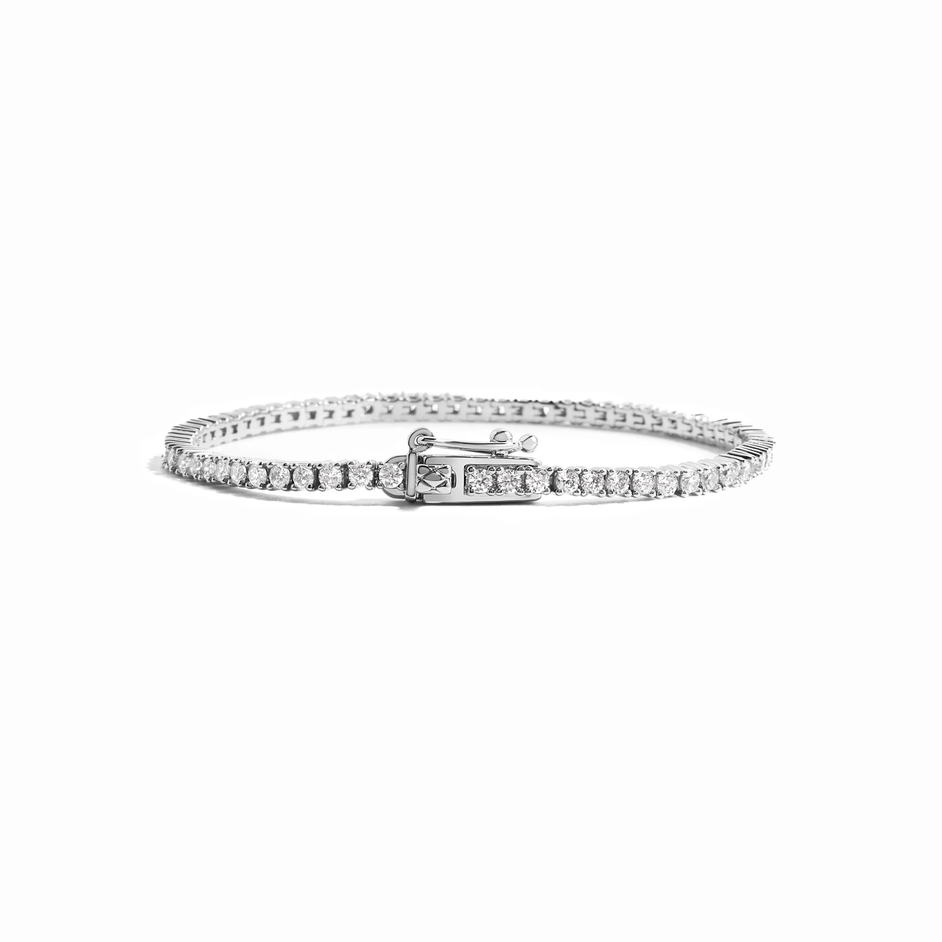 Tennis Bracelet w Latch - Image 8