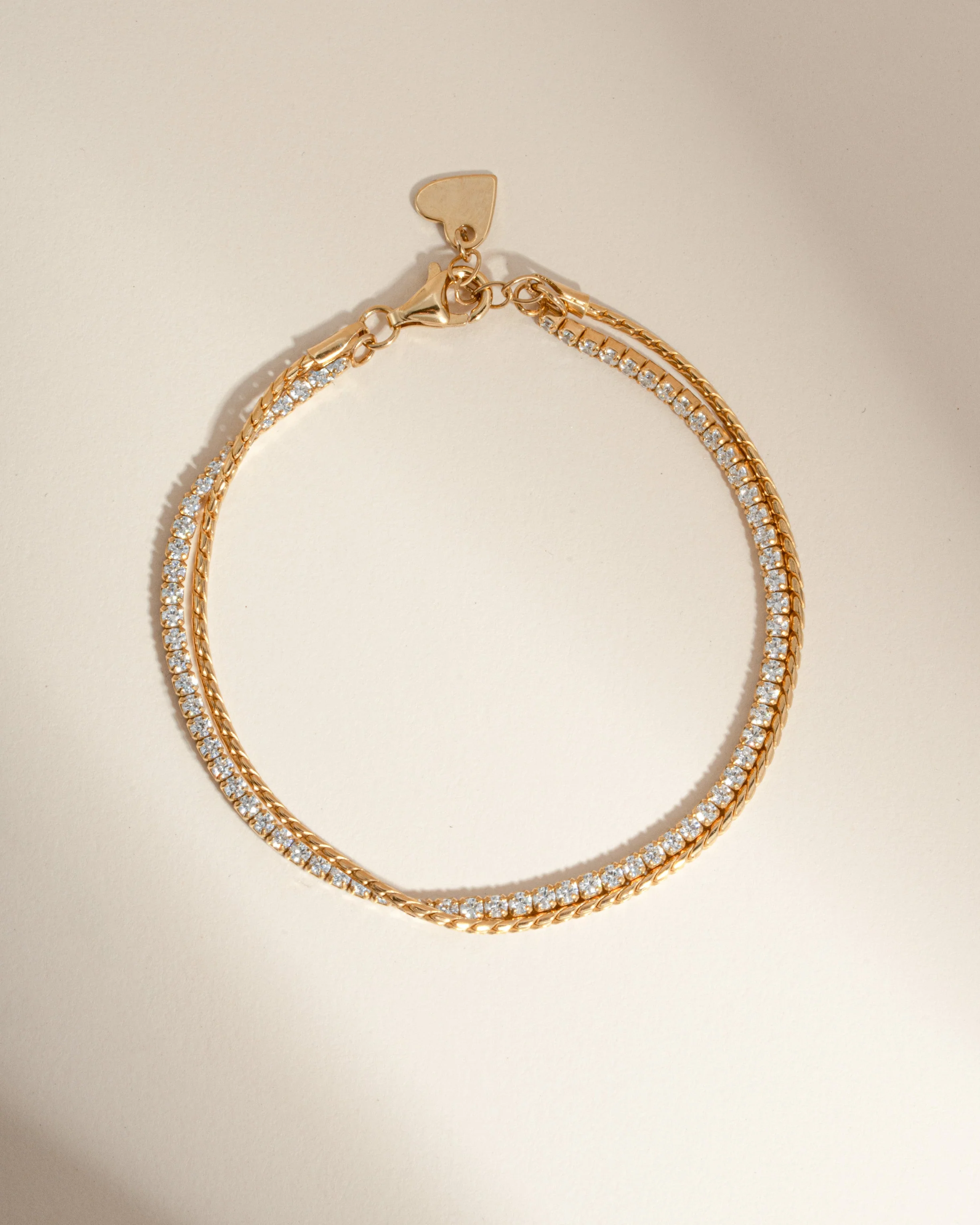 Tennis & Chain Bracelet Set - Image 6