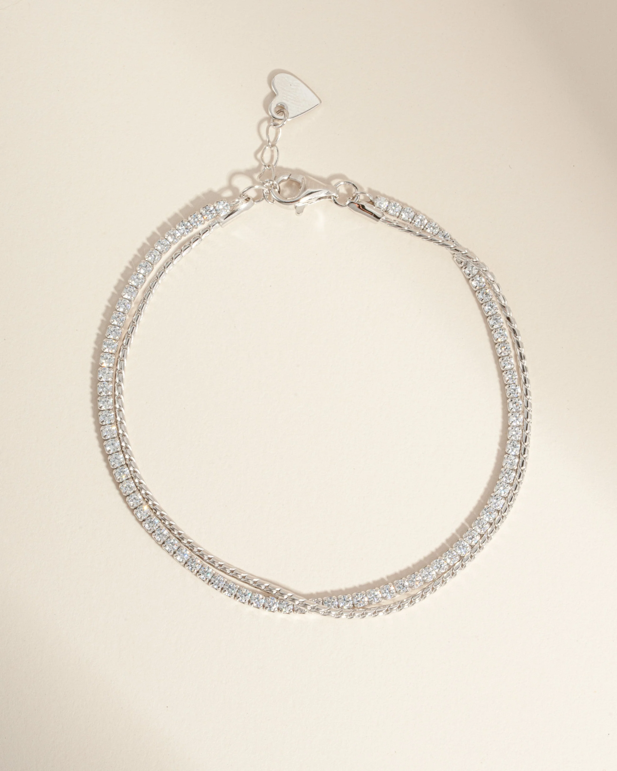 Tennis & Chain Bracelet Set - Image 7