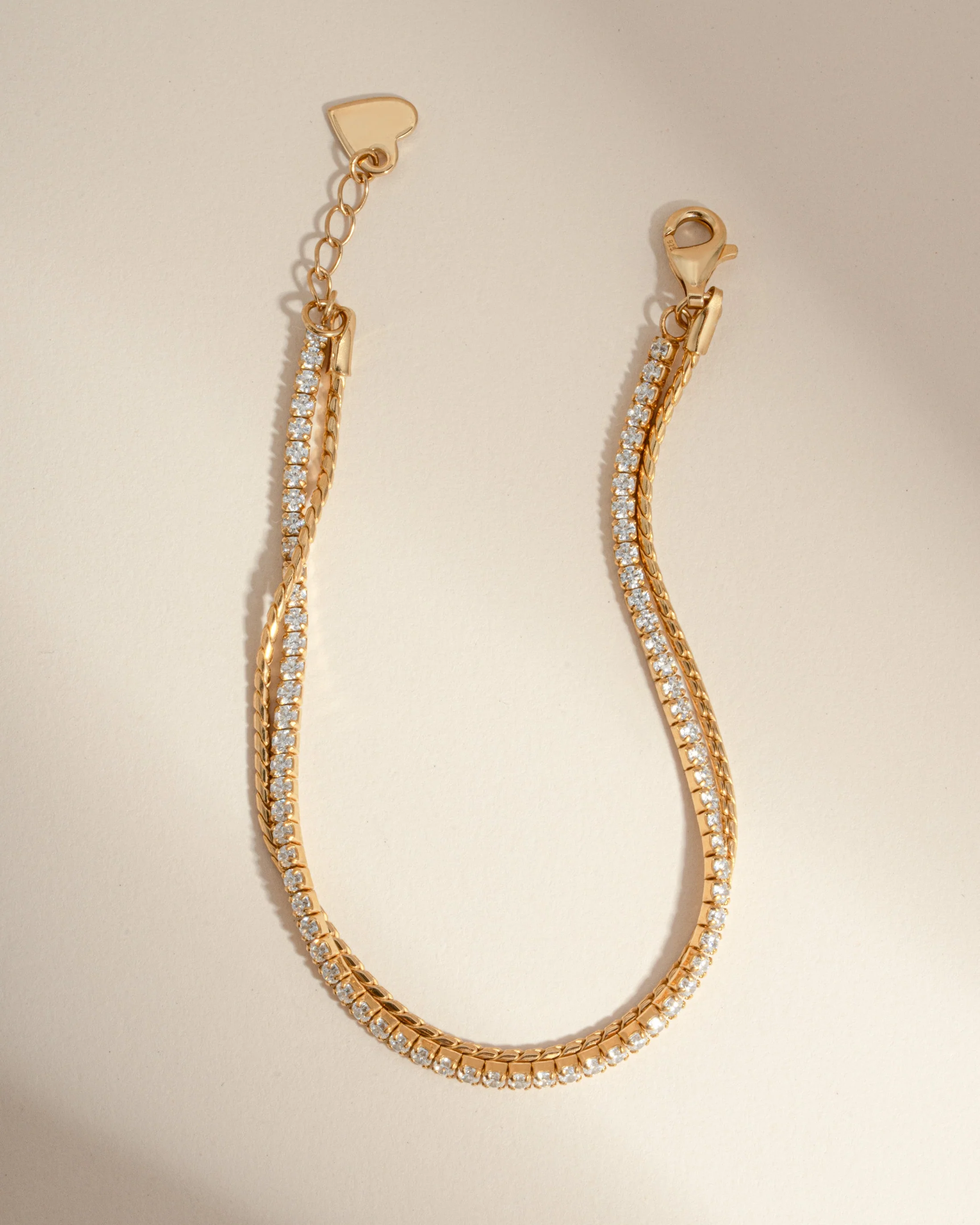 Tennis & Chain Bracelet Set - Image 8