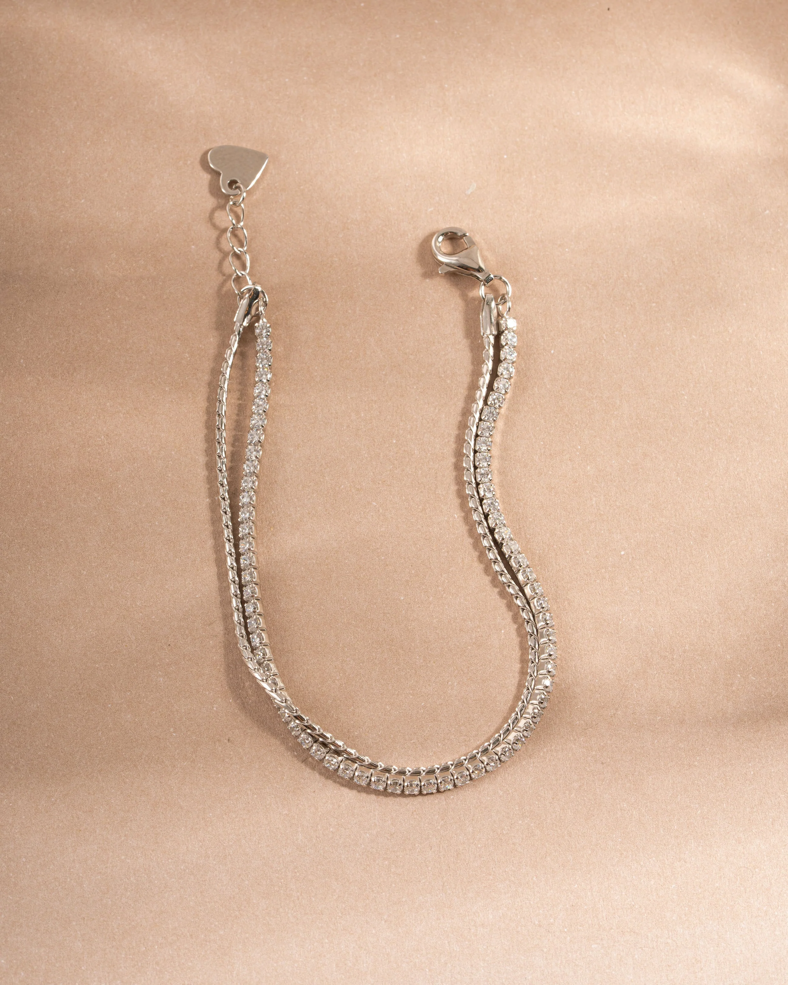 Tennis & Chain Bracelet Set - Image 9