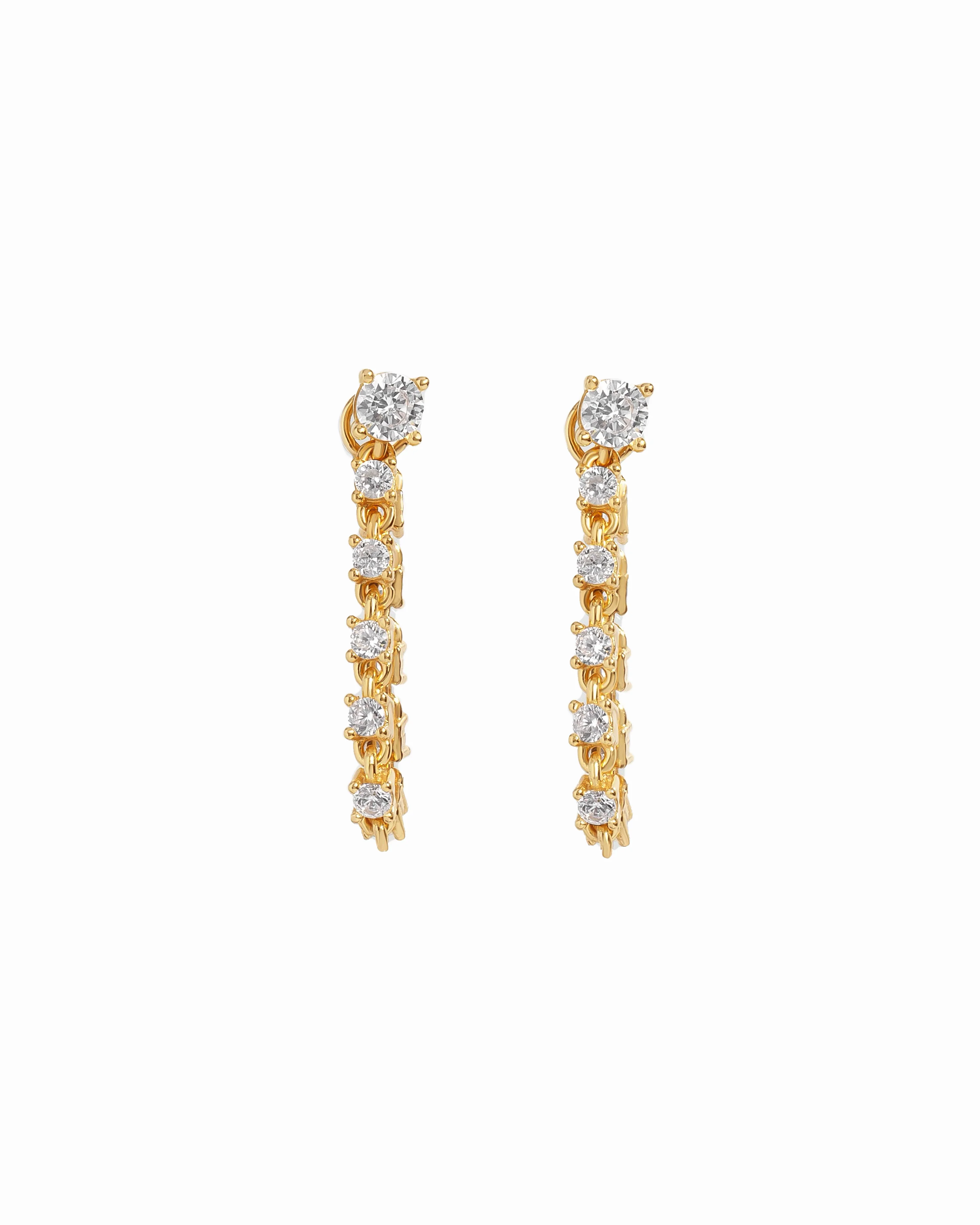 Tennis Chain Link Studs
