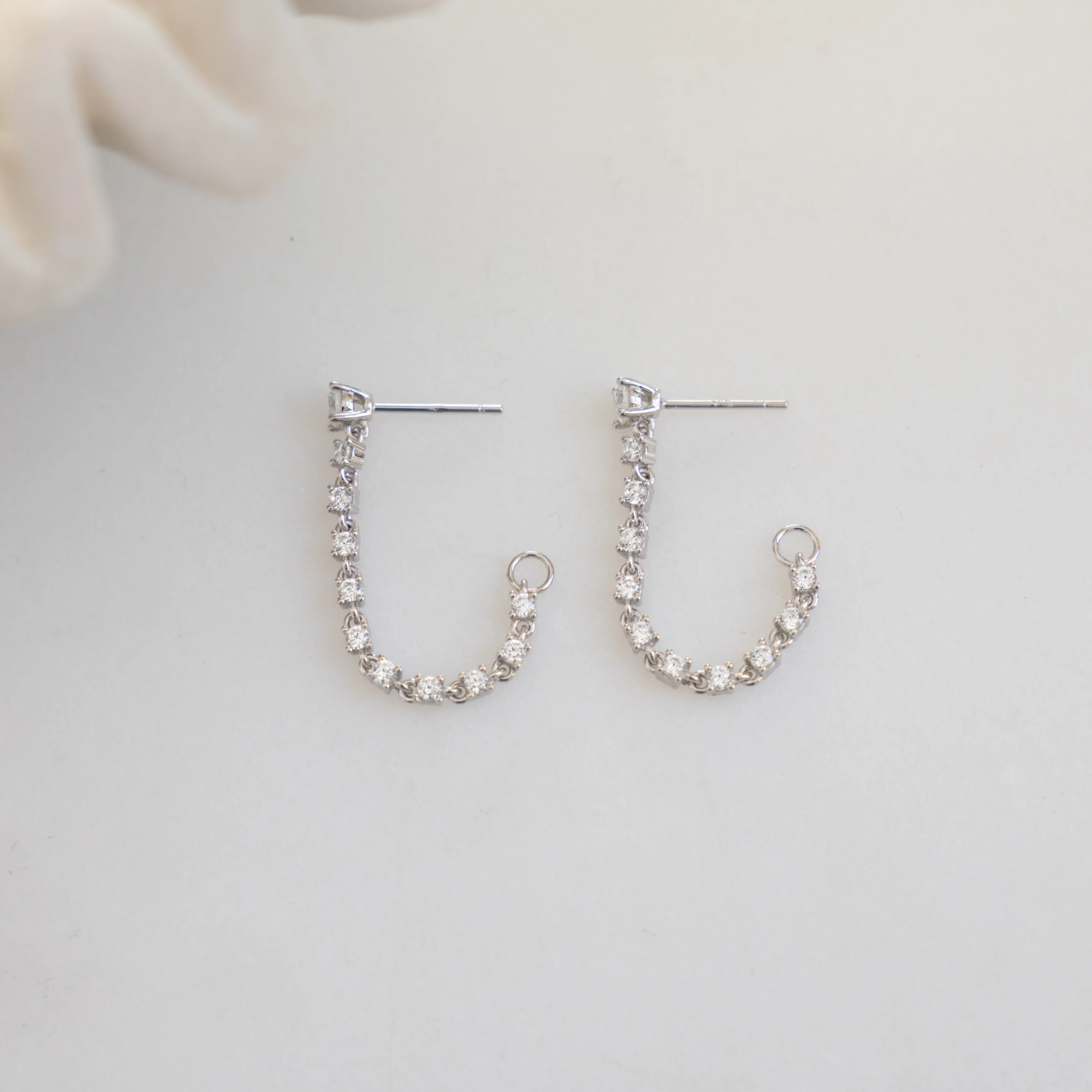 Tennis Chain Link Studs - Image 8