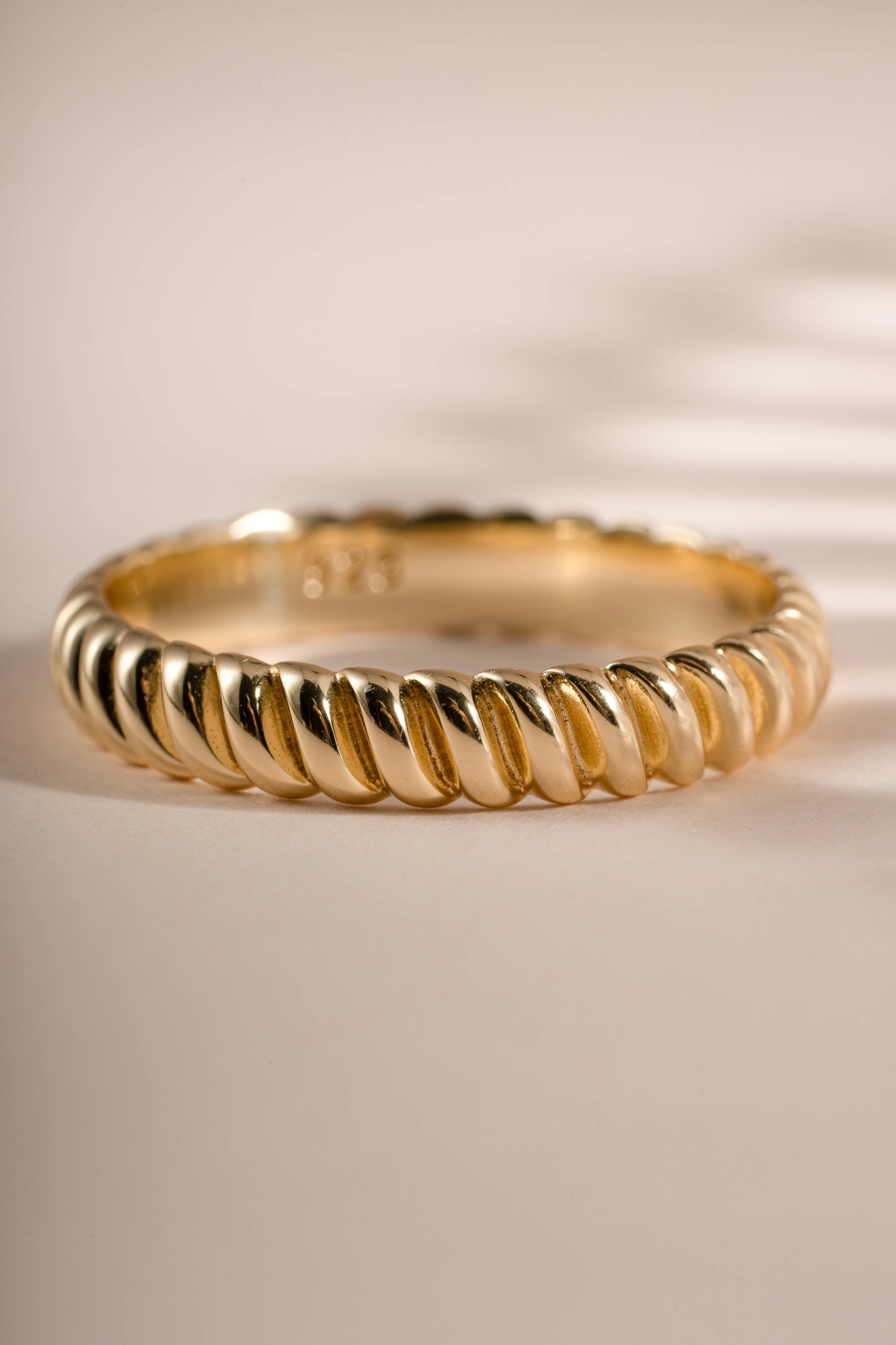 Textured Stacking Ring - Image 6