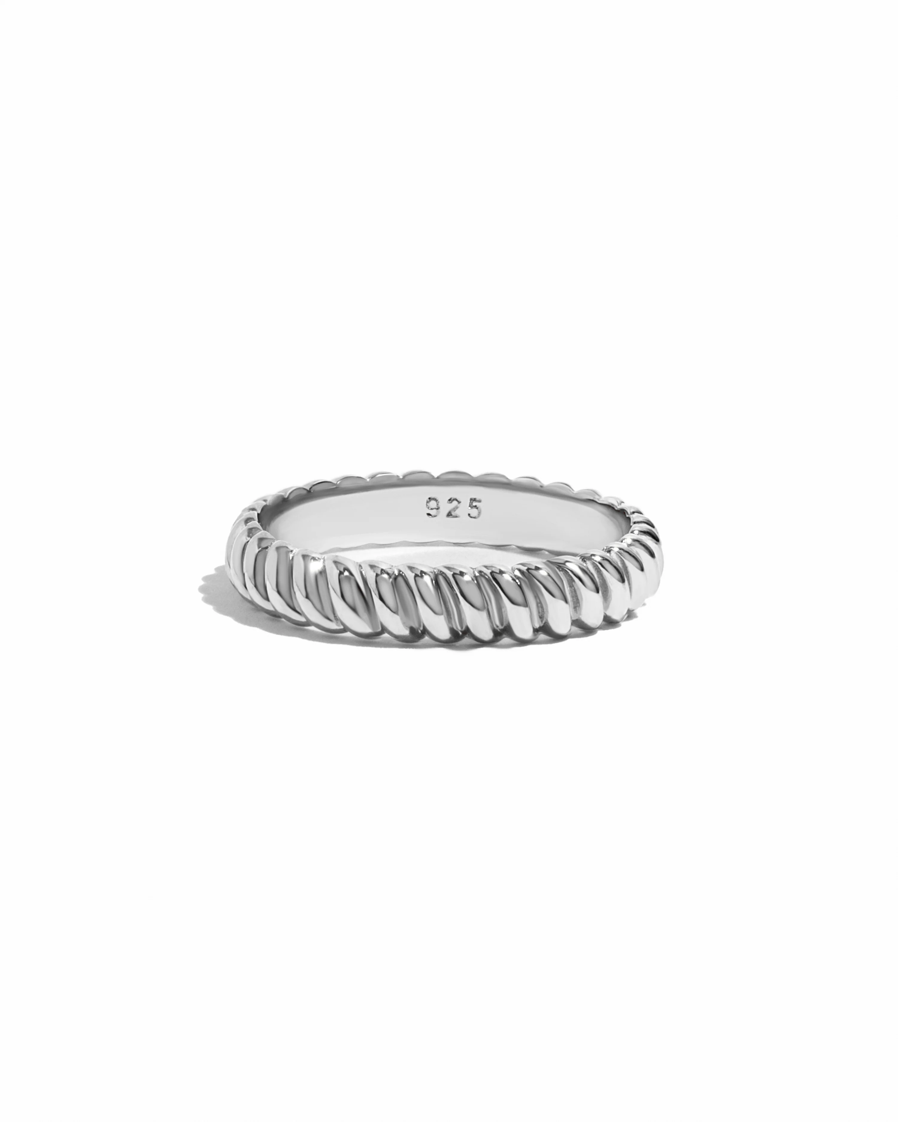 Textured Stacking Ring - Image 8