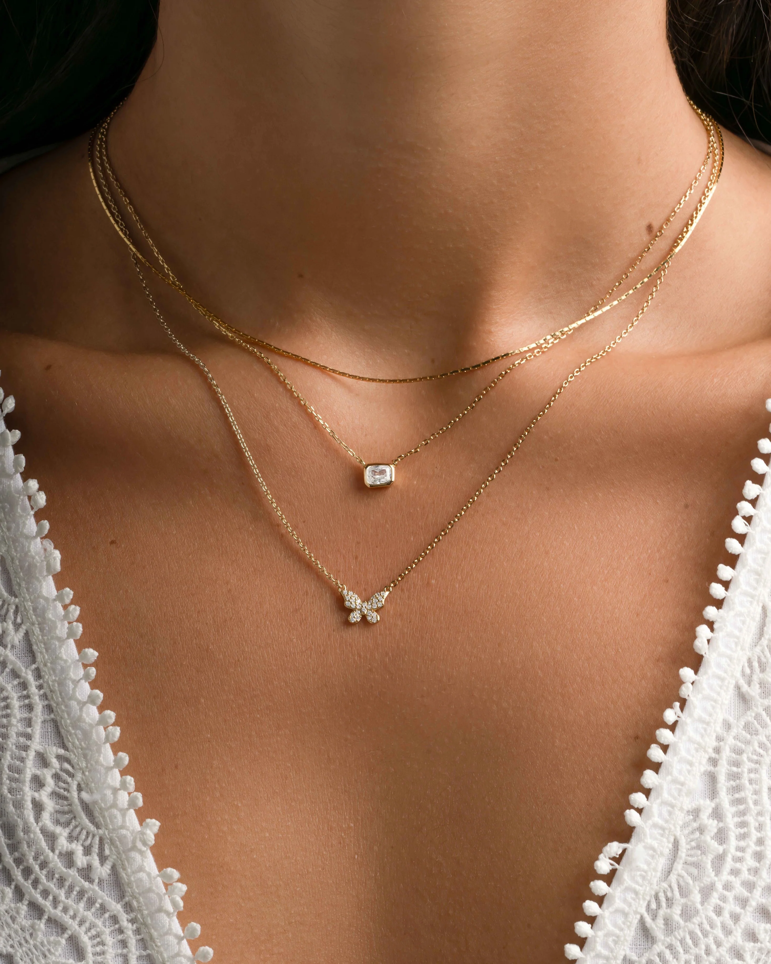 Thin Chain Necklace - Image 7