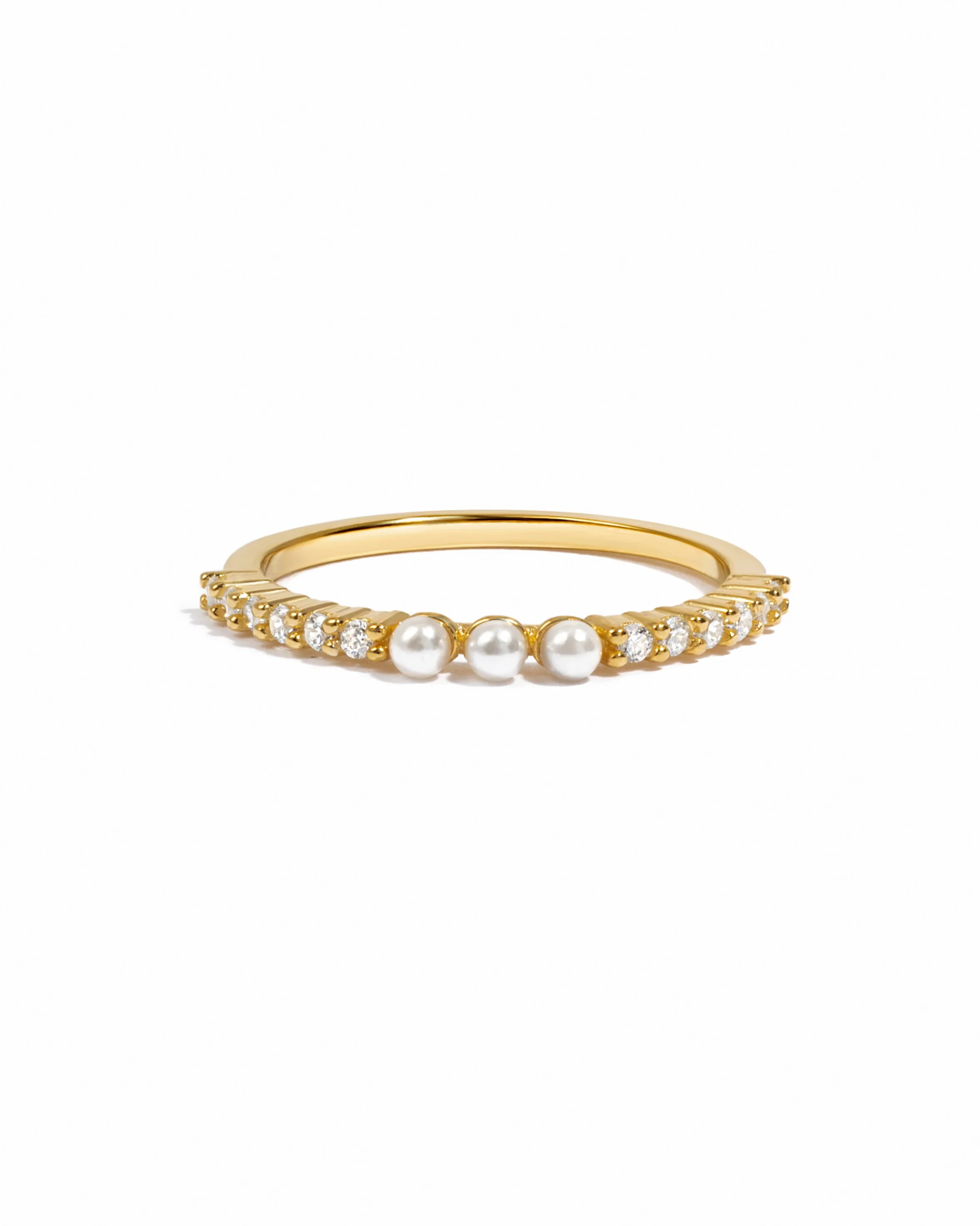 Three Pearl Ring