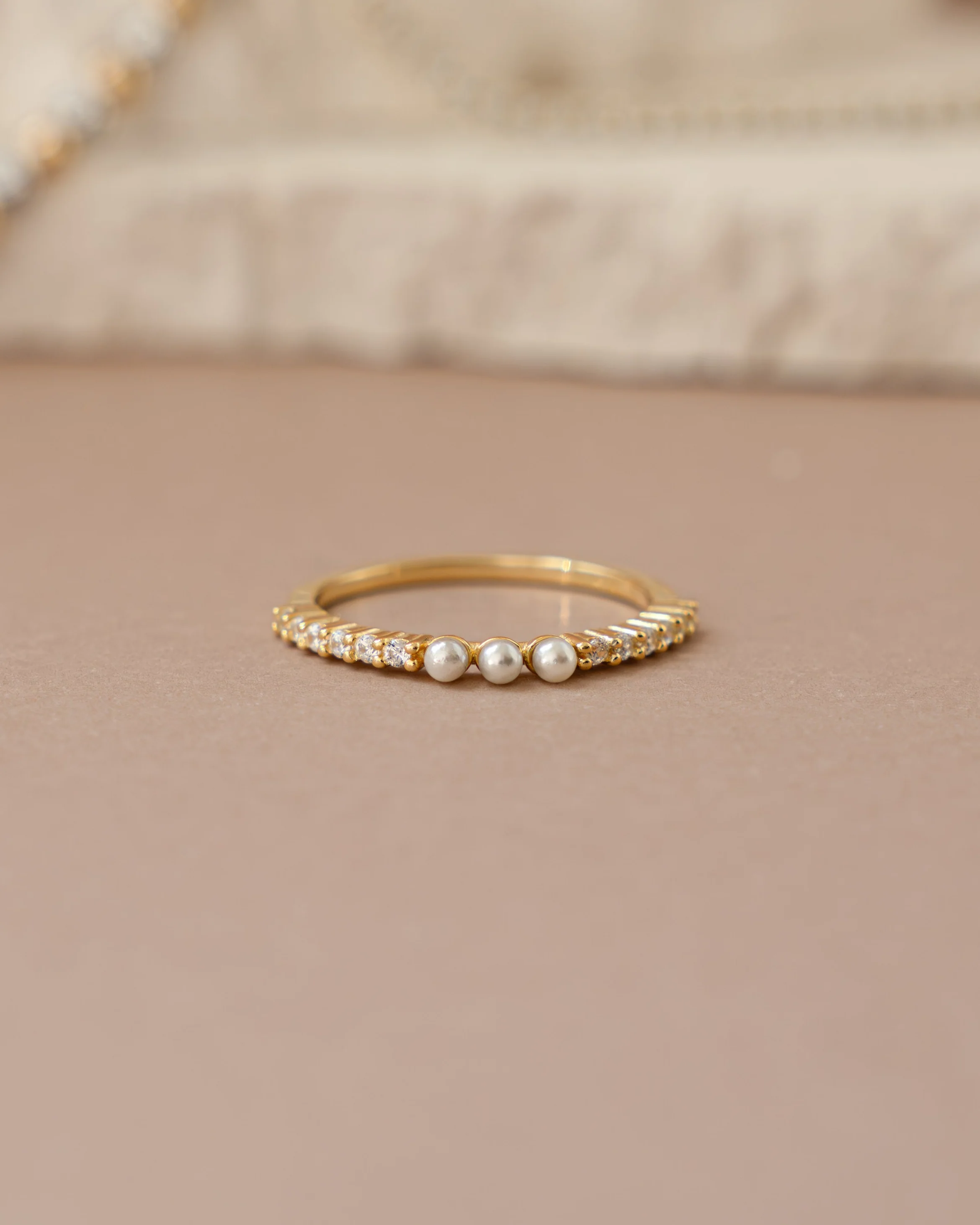 Three Pearl Ring - Image 9