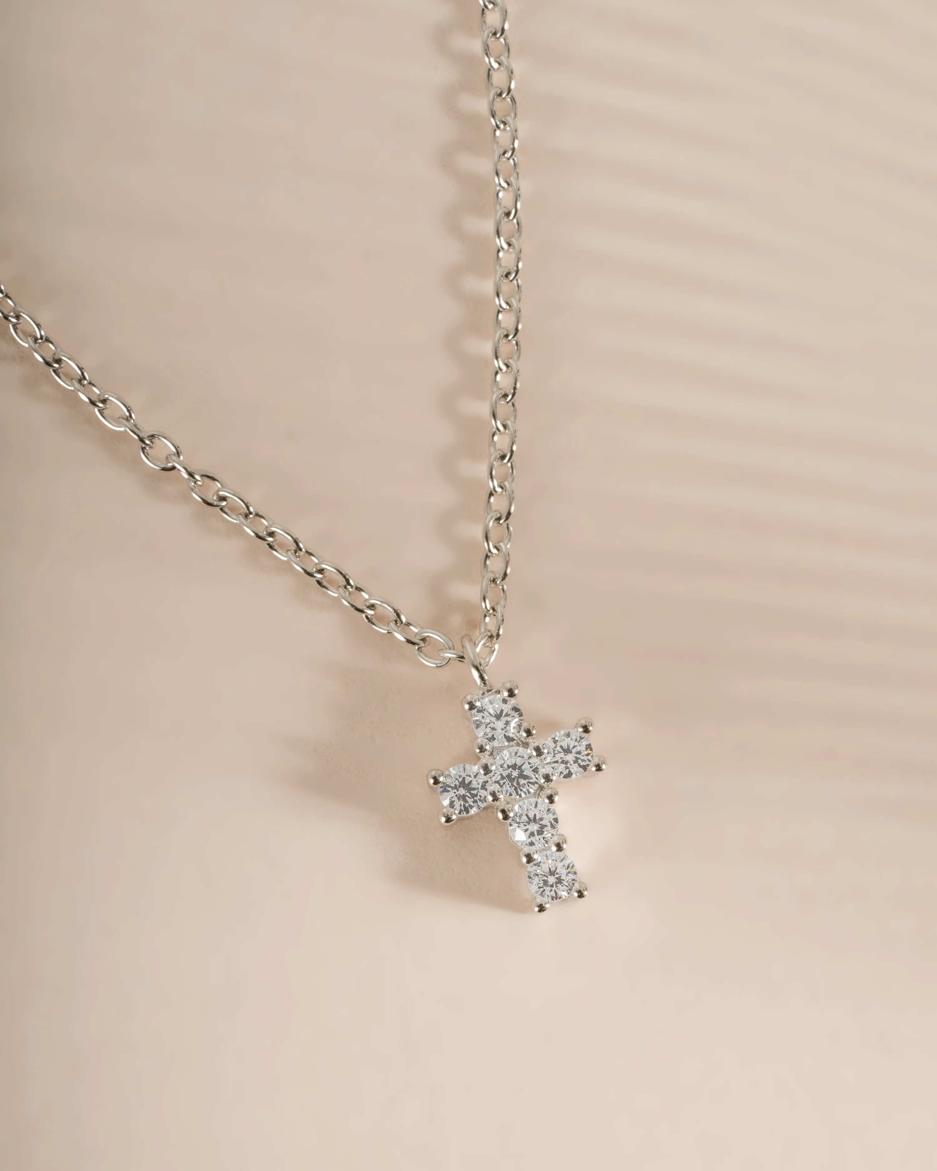 Tiny Cross Necklace - Image 5