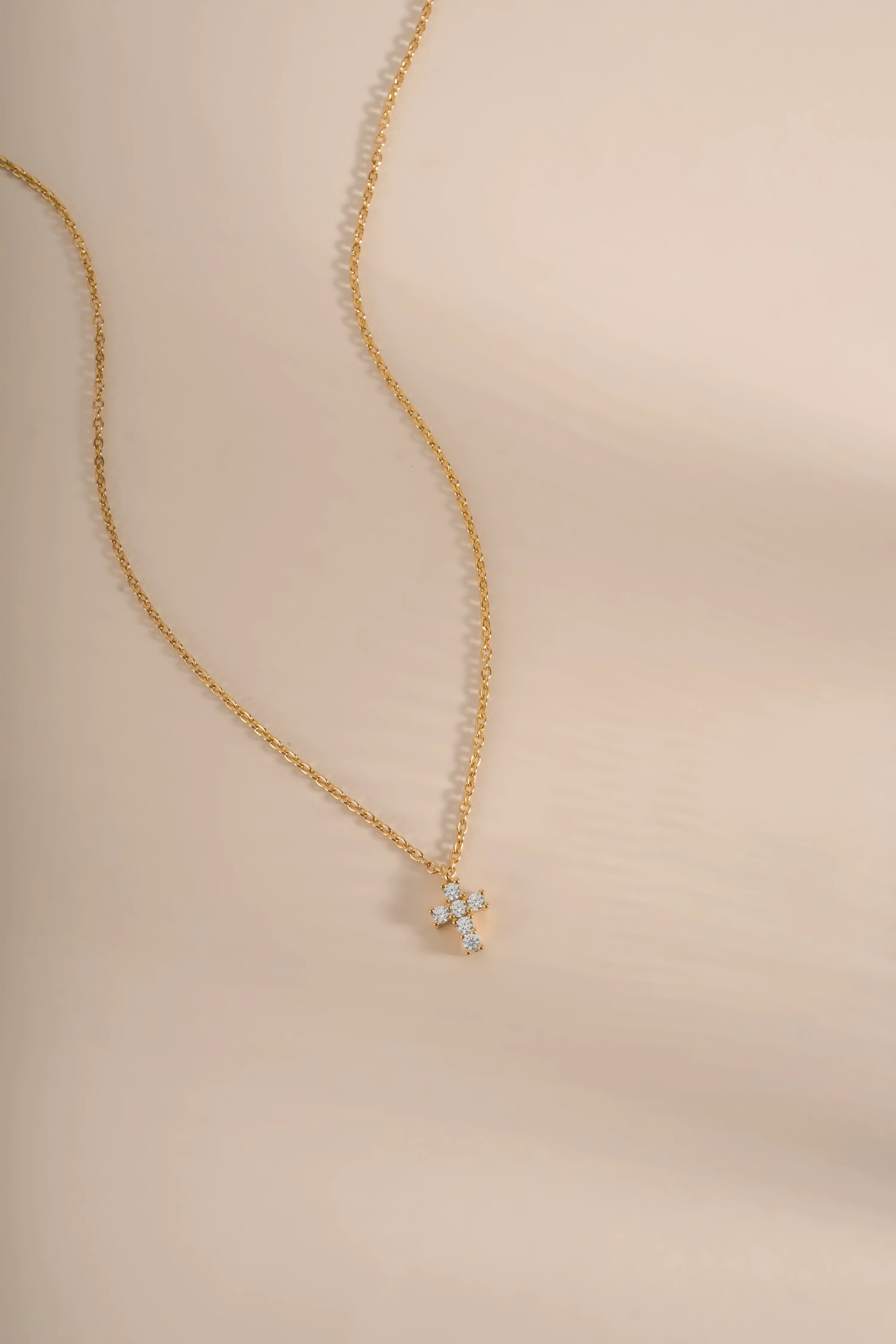 Tiny Cross Necklace - Image 7