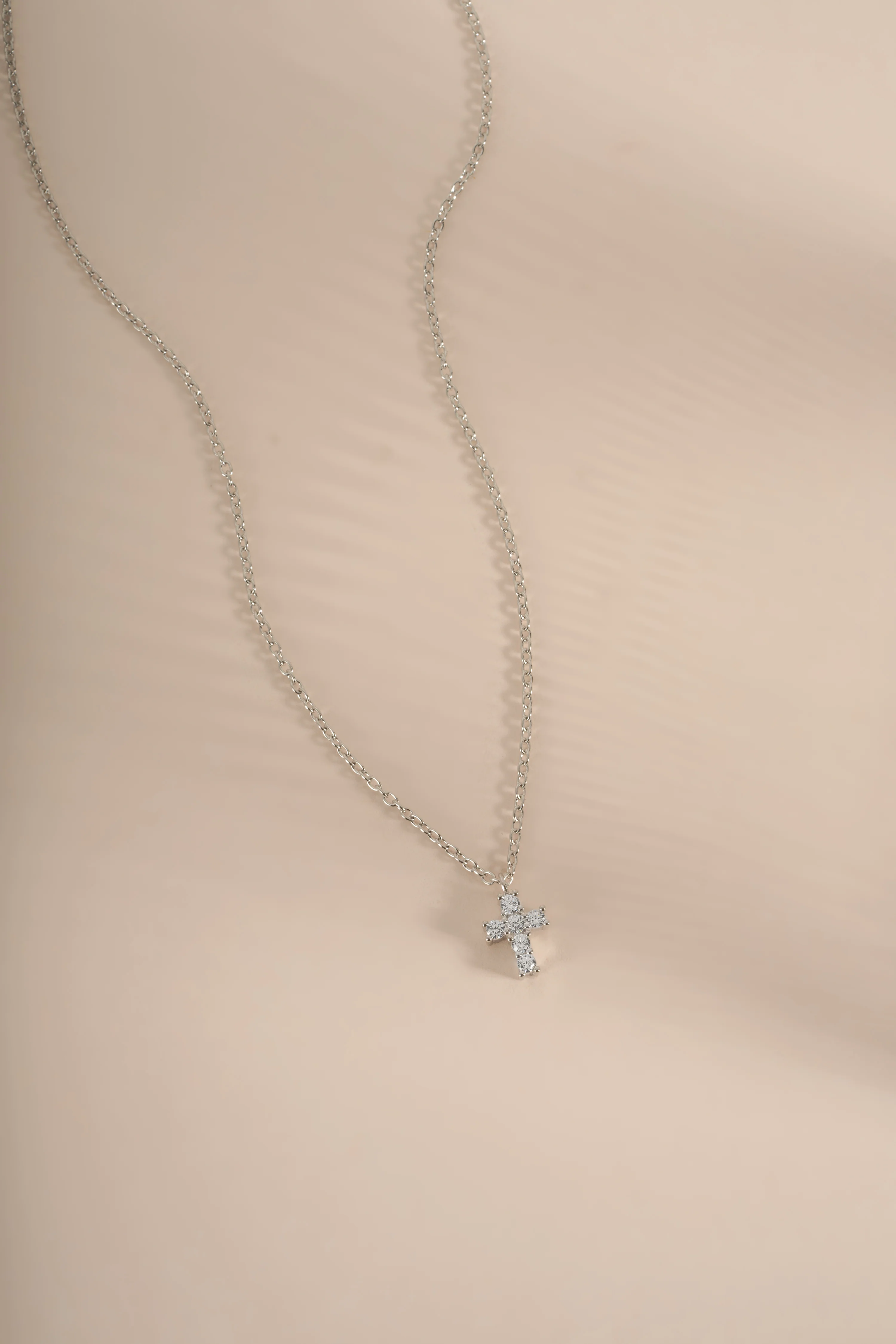 Tiny Cross Necklace - Image 8