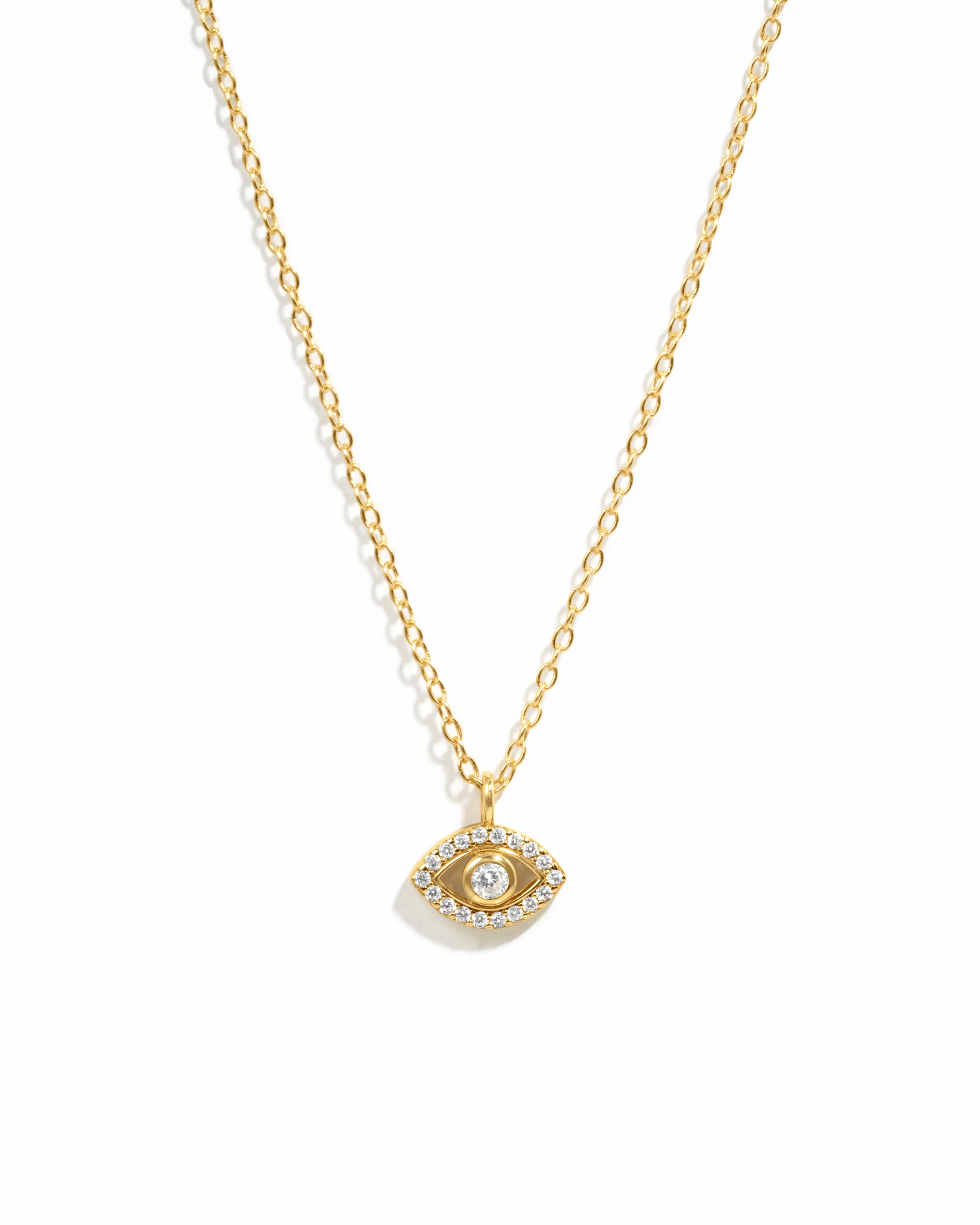 Tiny Evil Eye Necklace