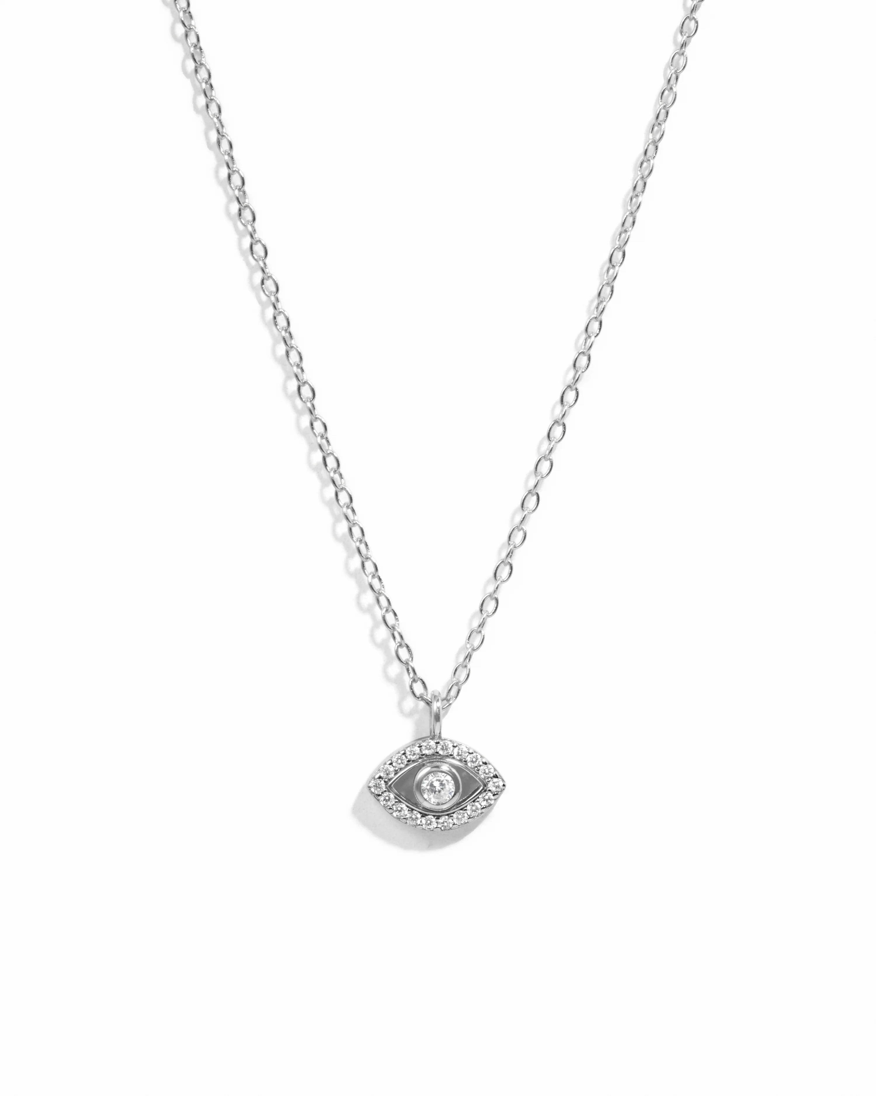Tiny Evil Eye Necklace - Image 10