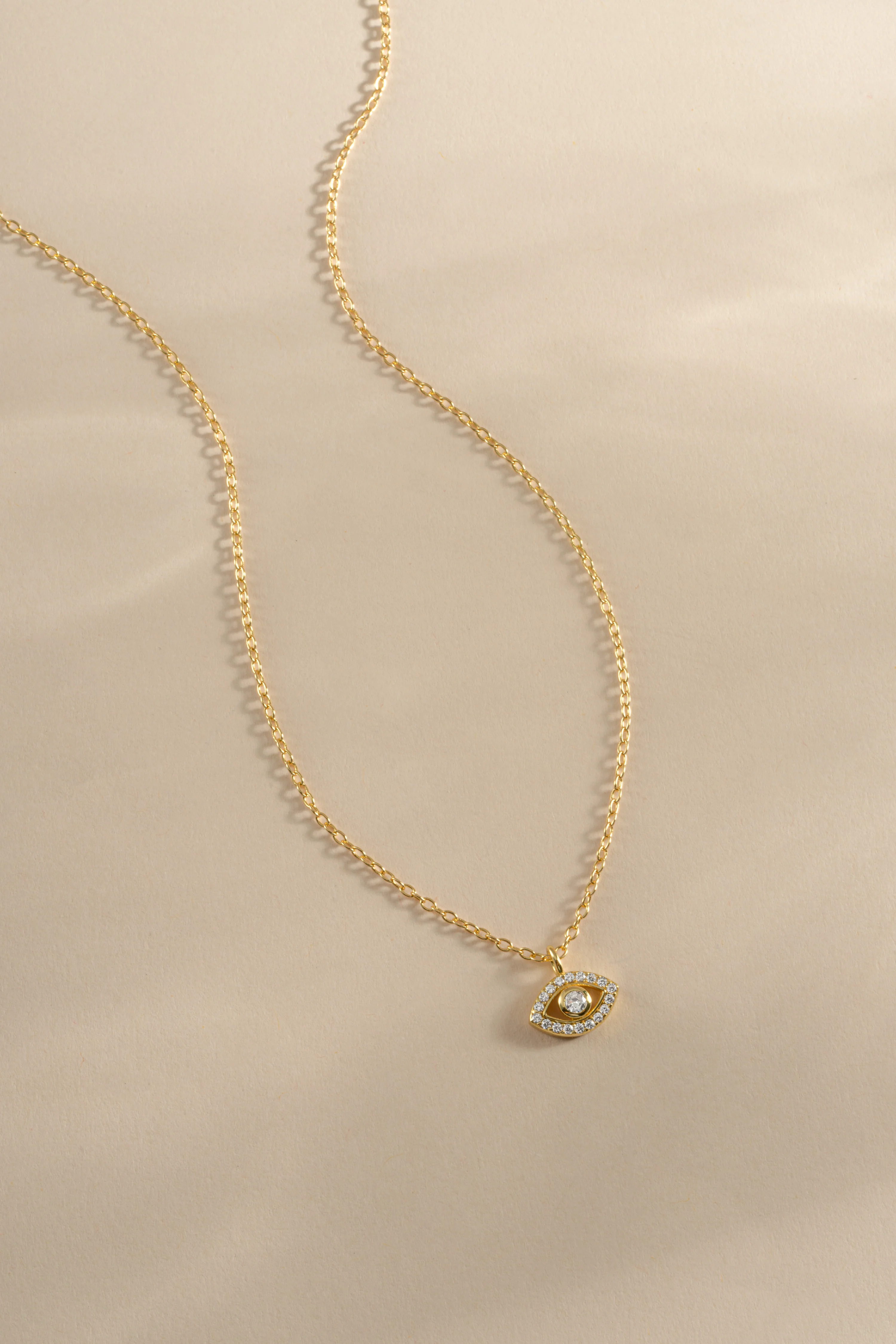 Tiny Evil Eye Necklace - Image 7