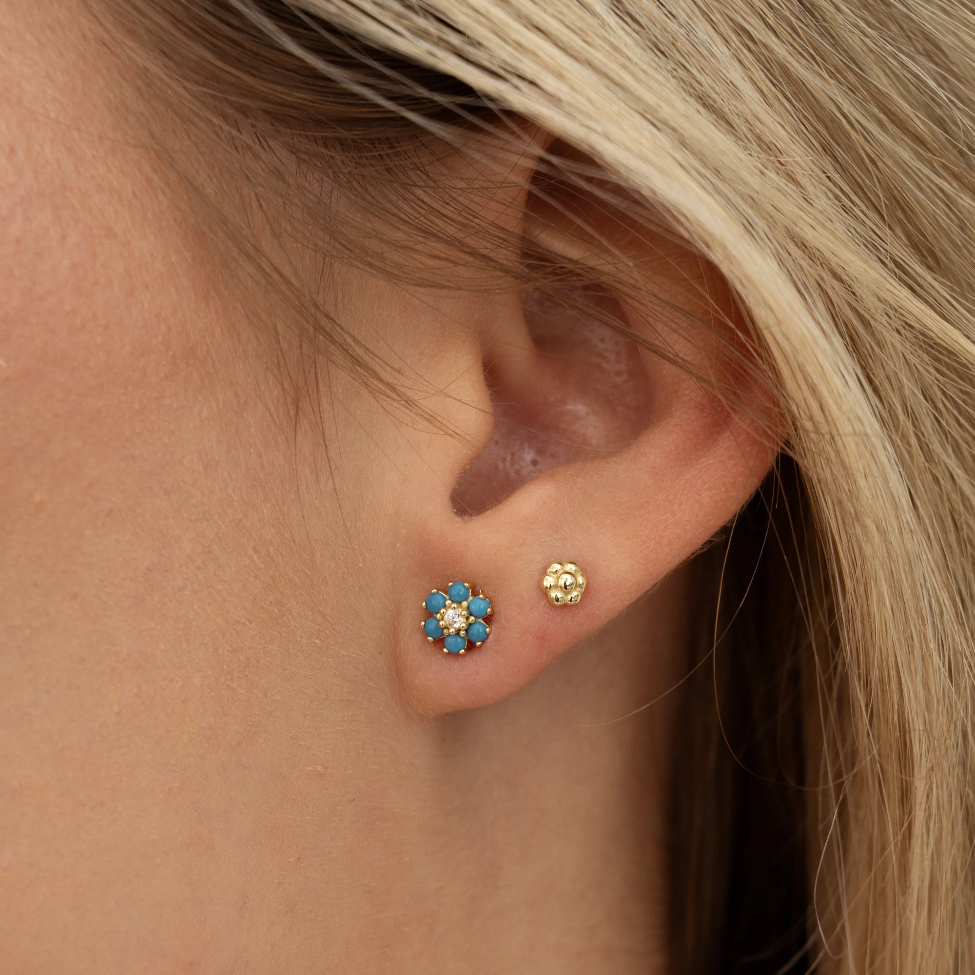 Tiny Flower Studs - Image 2