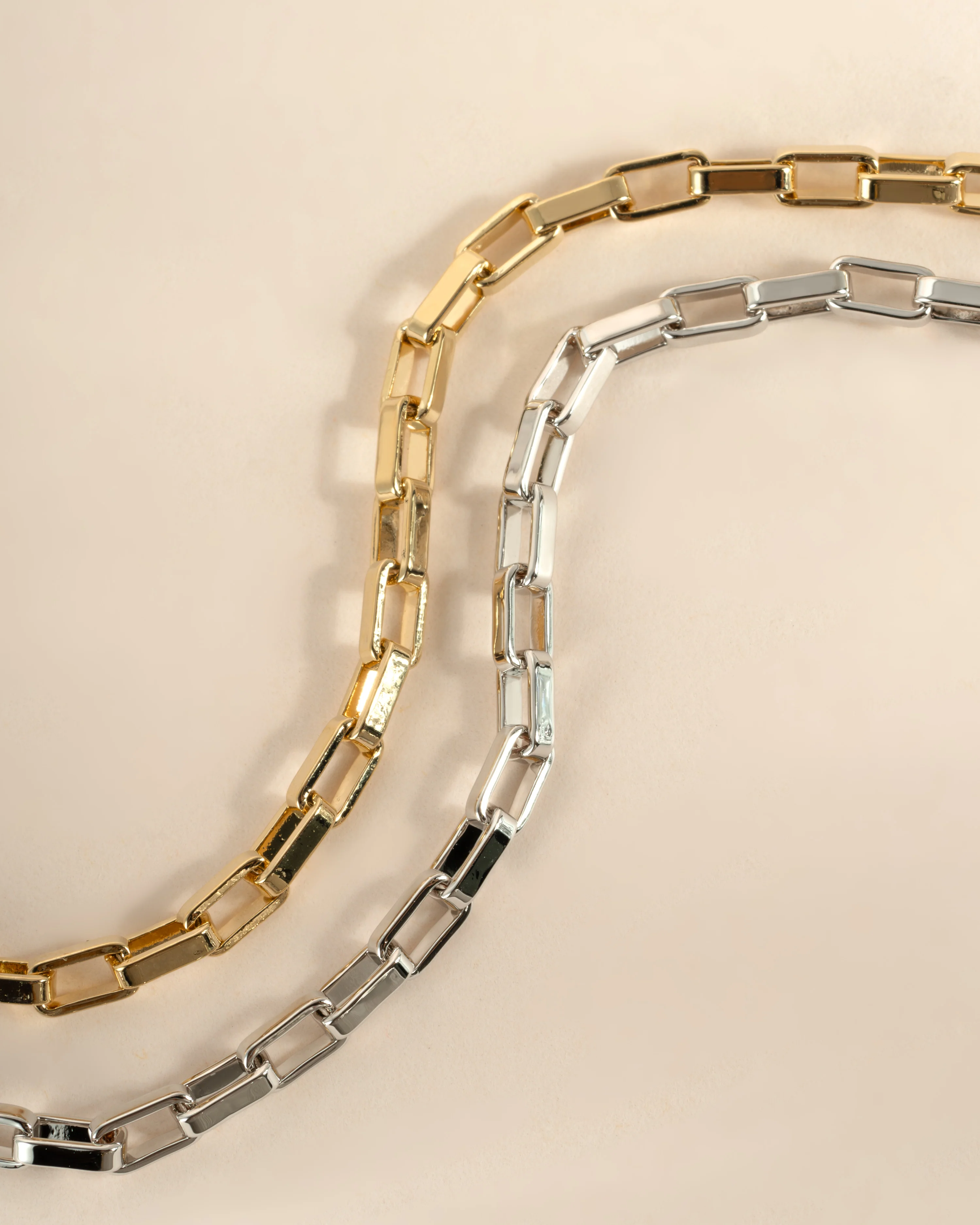 Tiny Link Paperclip Bracelet - Image 3