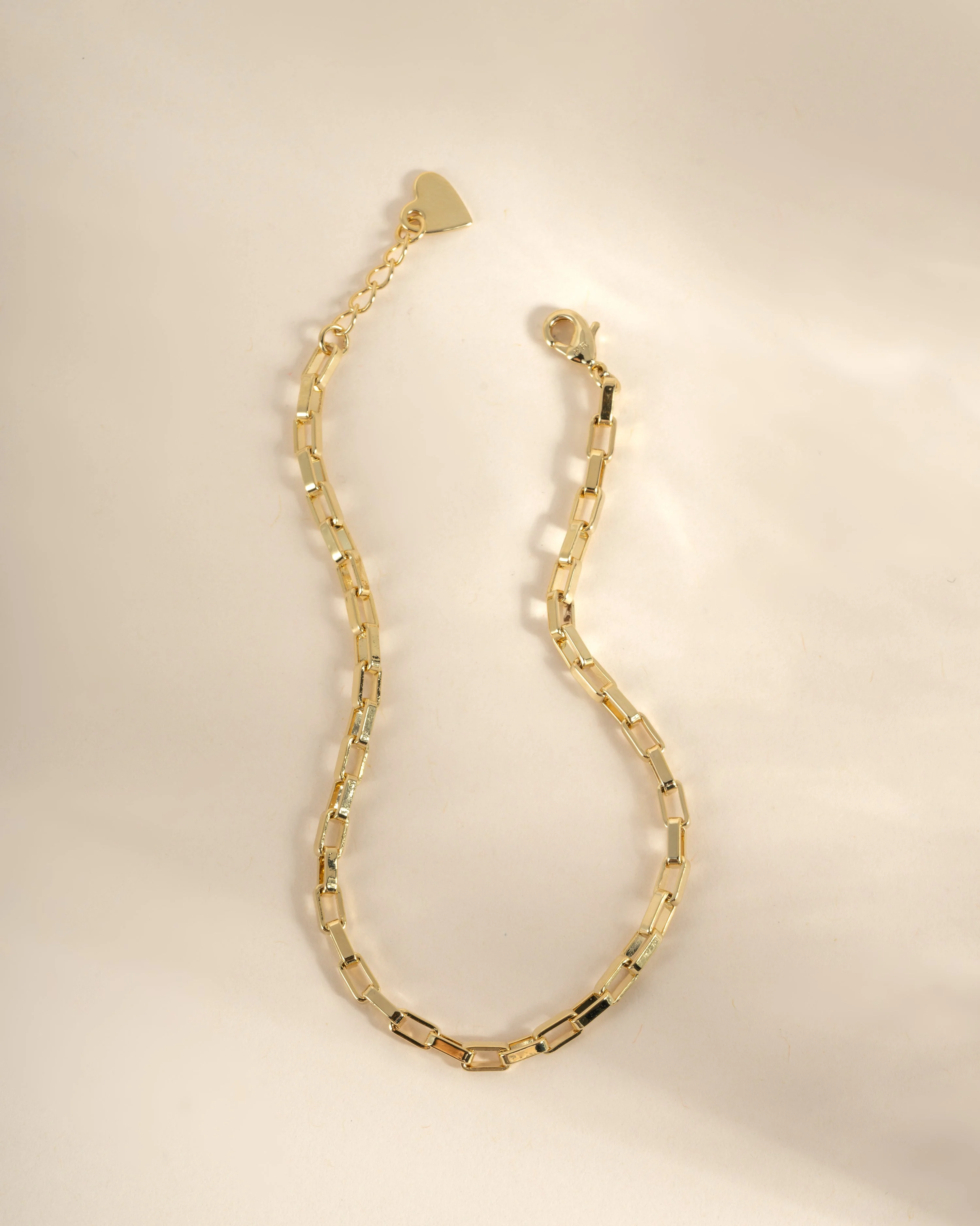 Tiny Link Paperclip Bracelet - Image 6