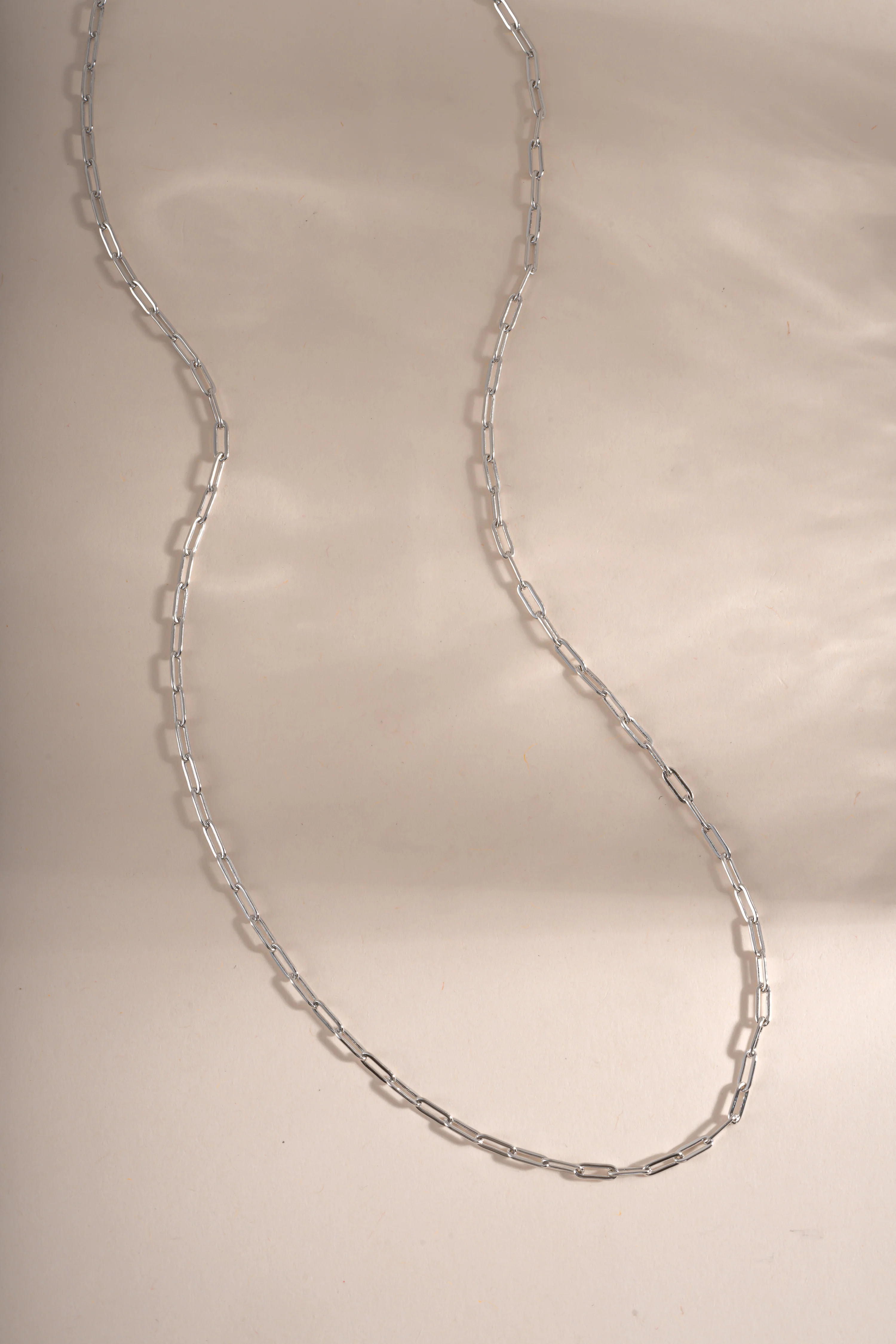 Tiny Link Paperclip Necklace - Image 5