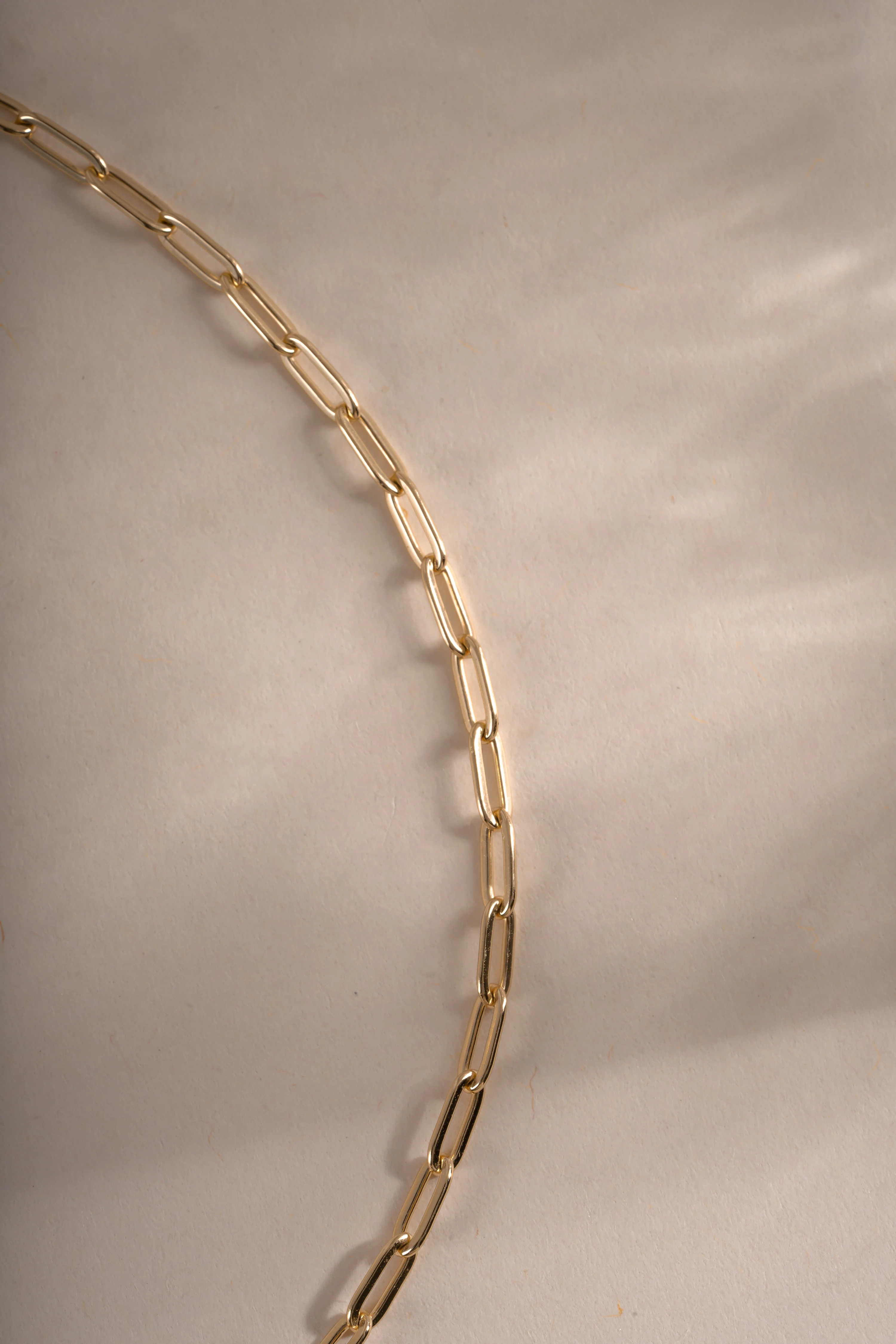 Tiny Link Paperclip Necklace - Image 8