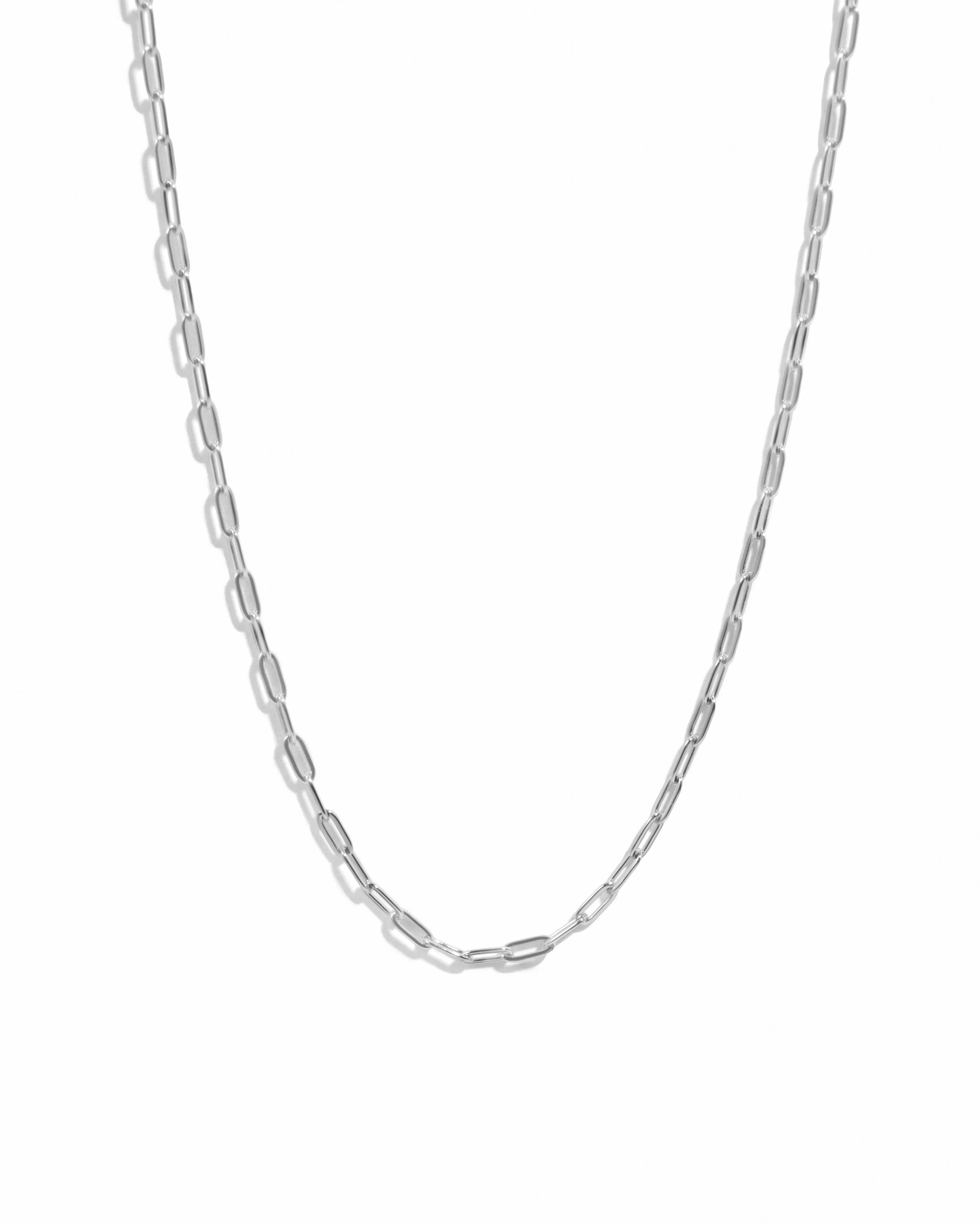 Tiny Link Paperclip Necklace - Image 9