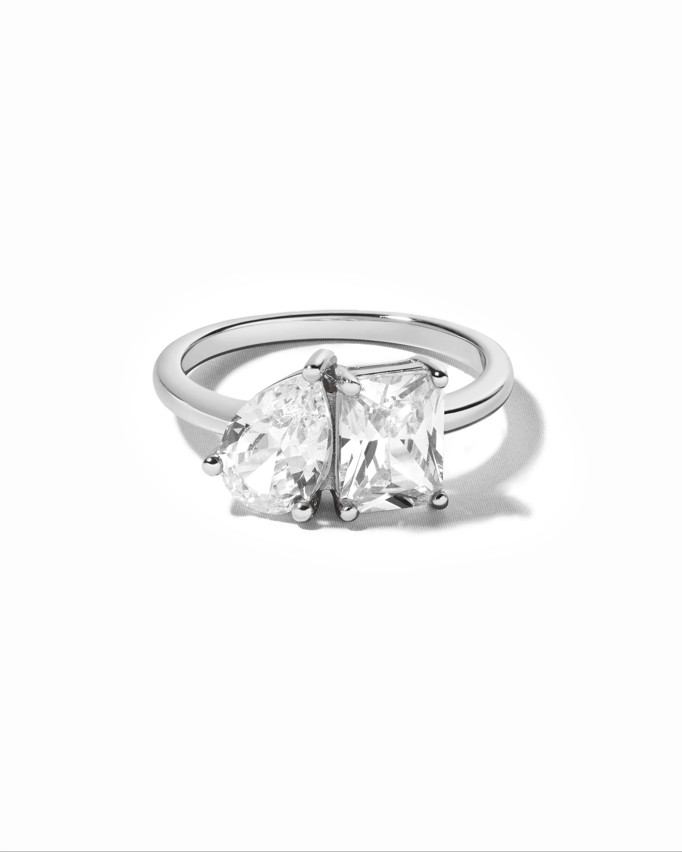 Toi et Moi Diamond Ring - Image 11