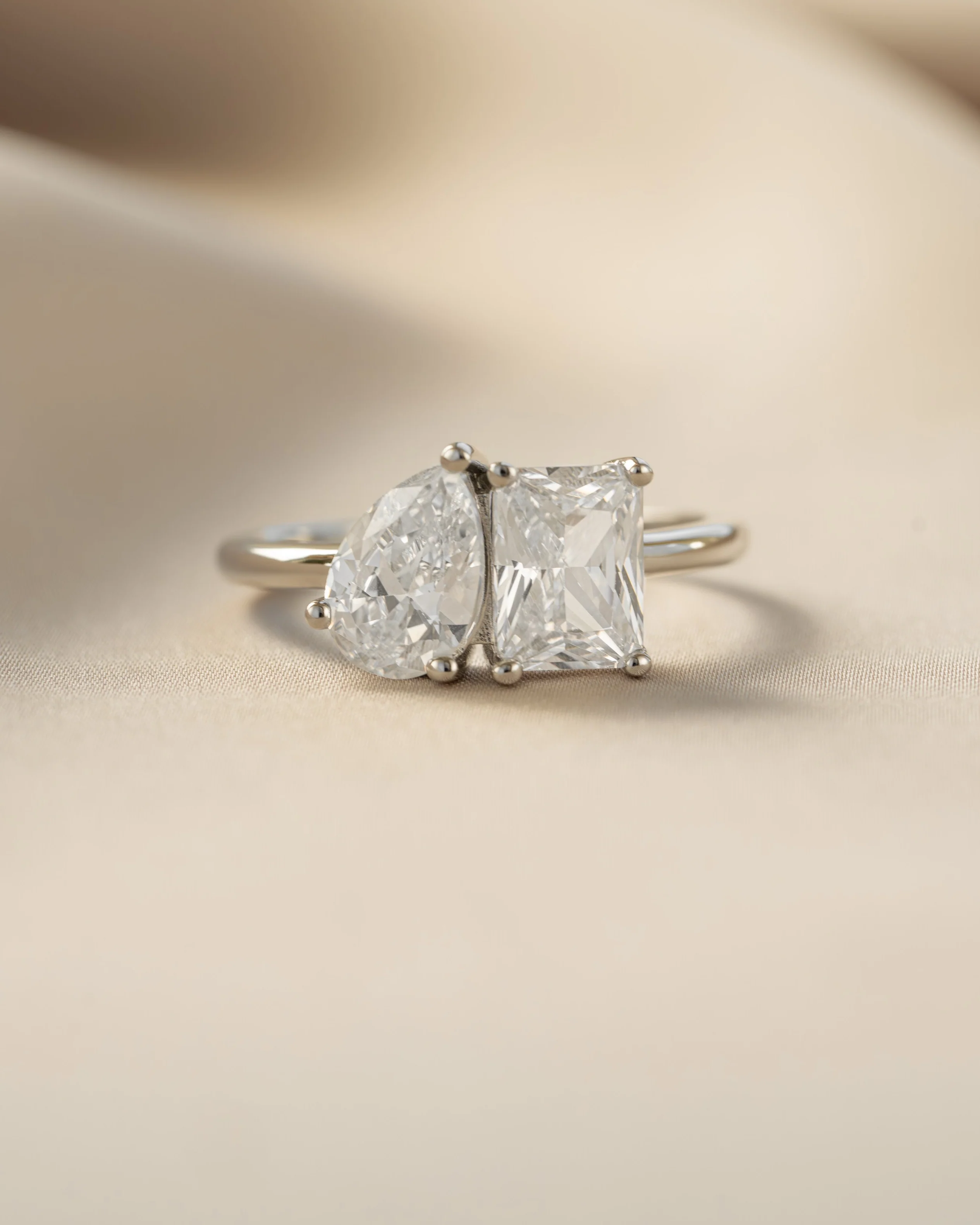 Toi et Moi Diamond Ring - Image 5