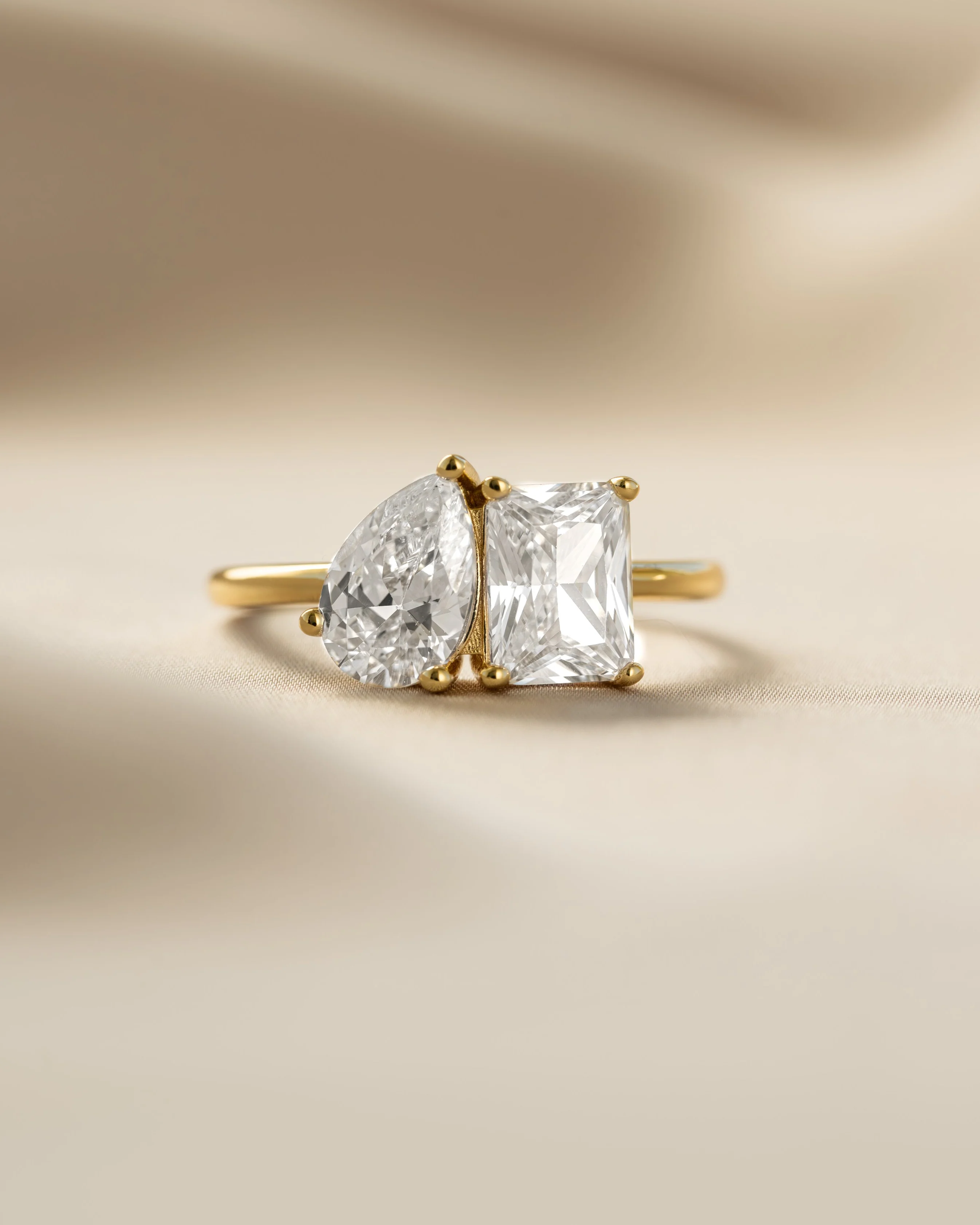 Toi et Moi Diamond Ring - Image 6